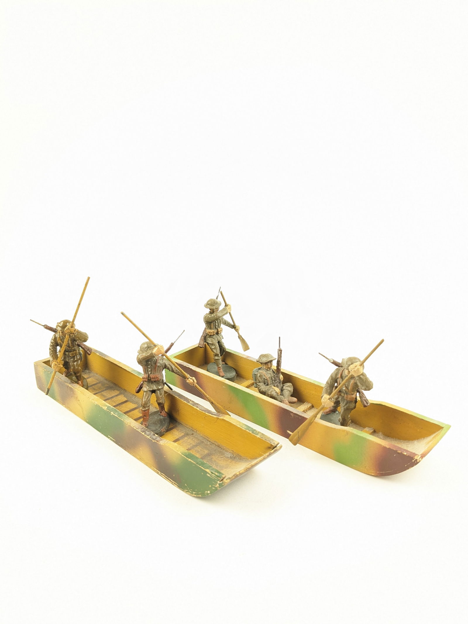 Elastolin Wood Pontoons British Steel Helmet (1 of 1)