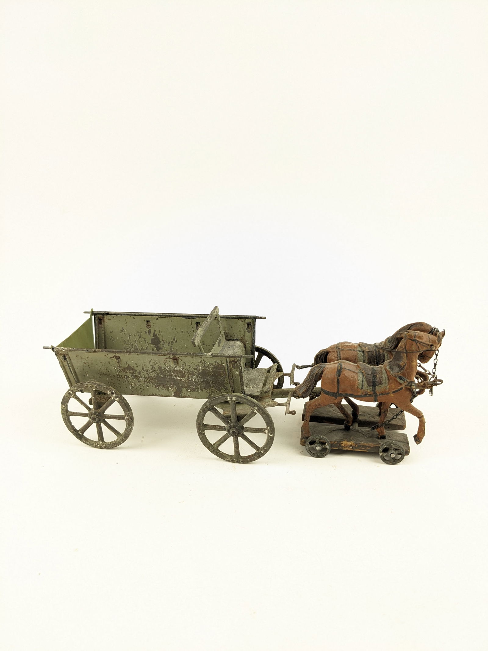 Lineol Farm Wagon Early 4x12 Inches (1 of 1)