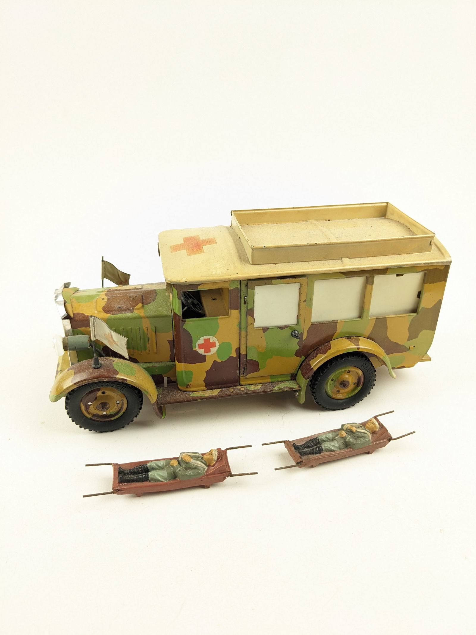 Hausser German Camo Ambulance 4x14 Inches (1 of 1)
