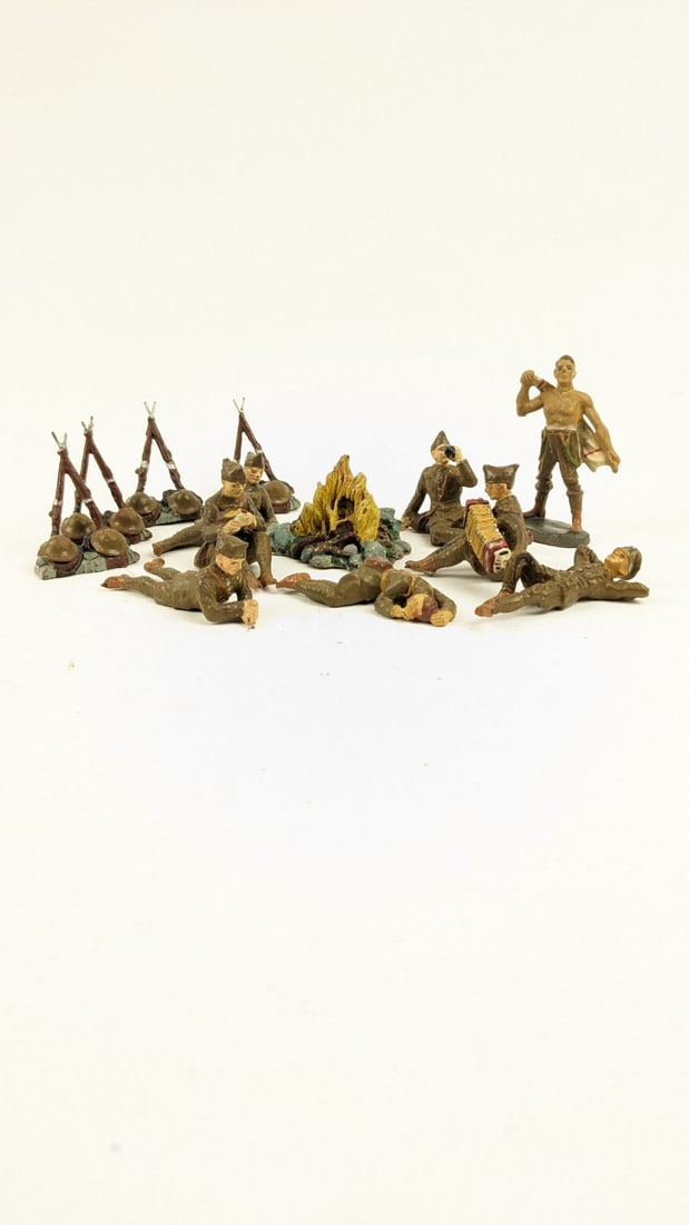 Elastolin U.S. Camp Scene Soft Caps (1 of 1)