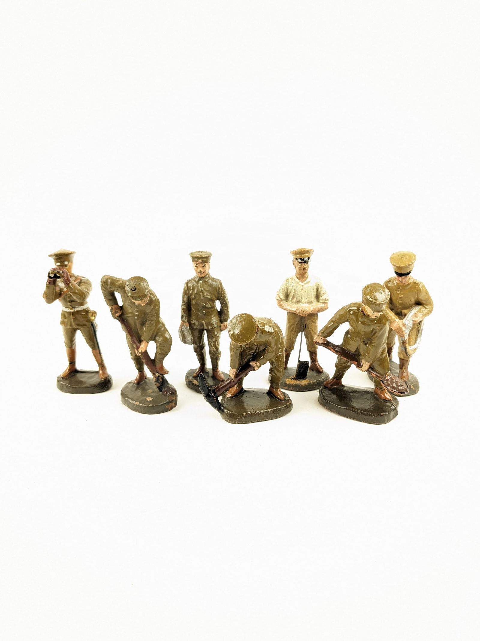 Elastolin WWI Camp Workers 10cm (1 of 1)