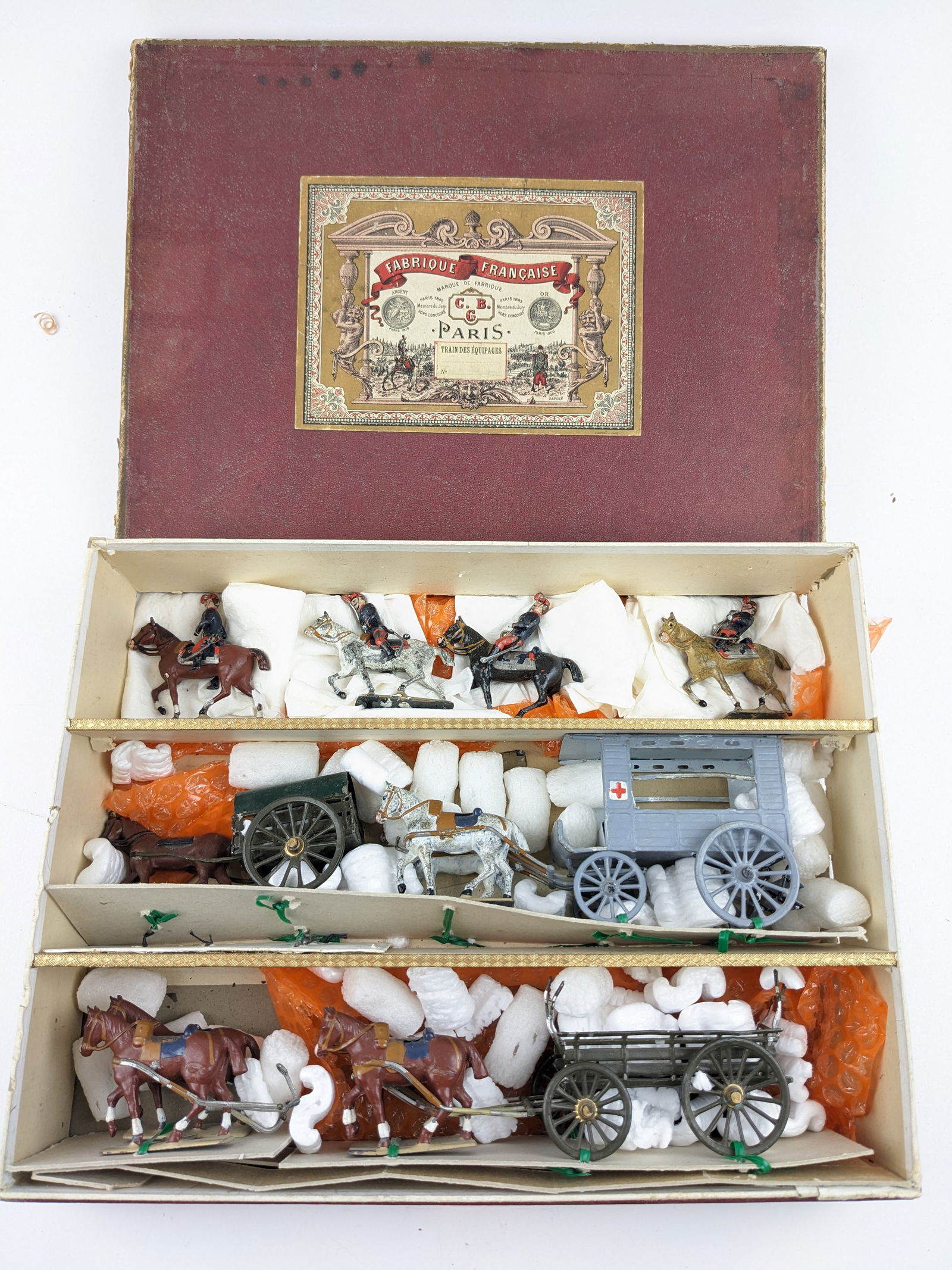 Mignot 3 Tier French Wagon Train Set (1 of 1)