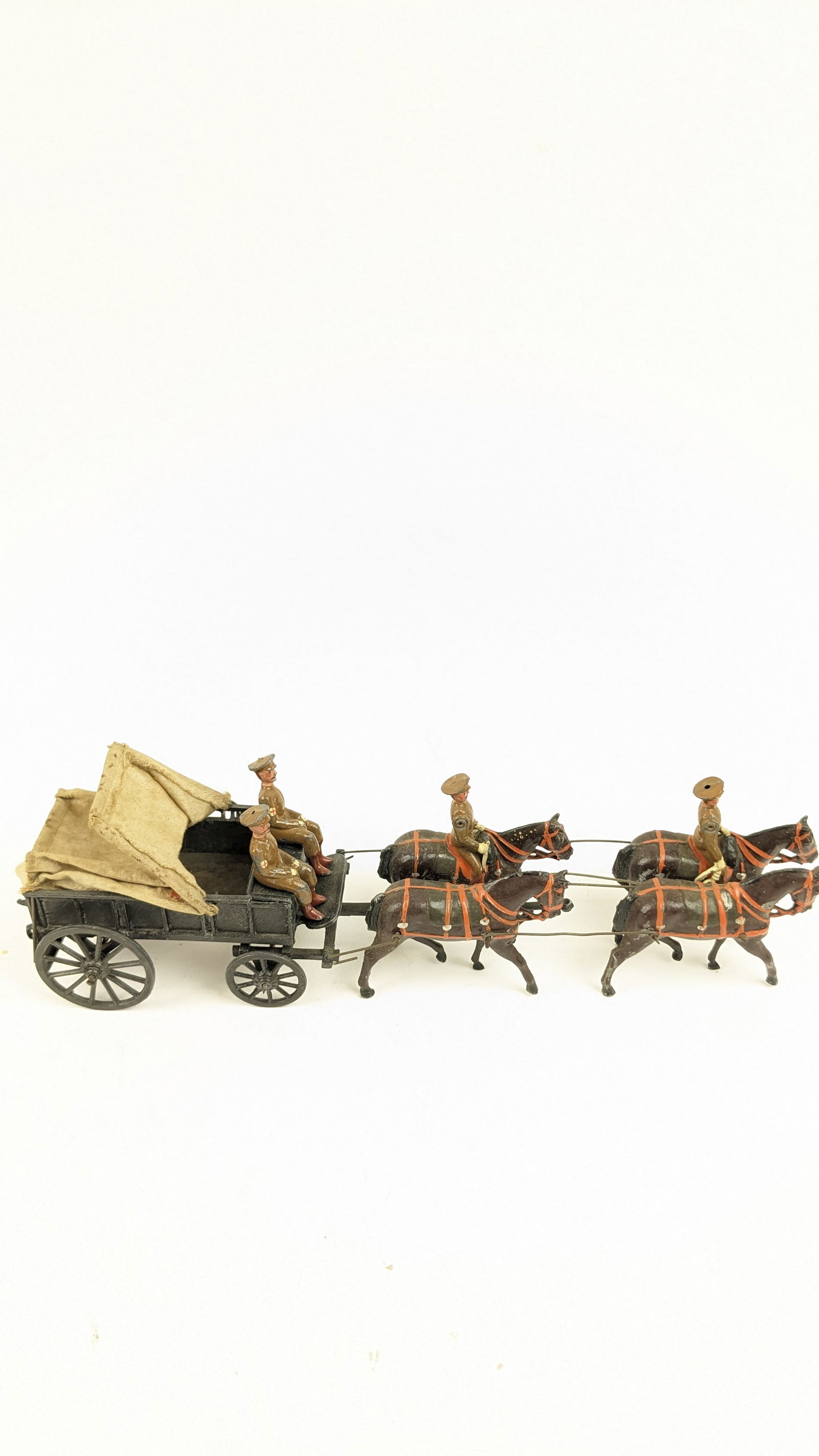 Britains #145A RAMC Wagon Khaki (1 of 1)