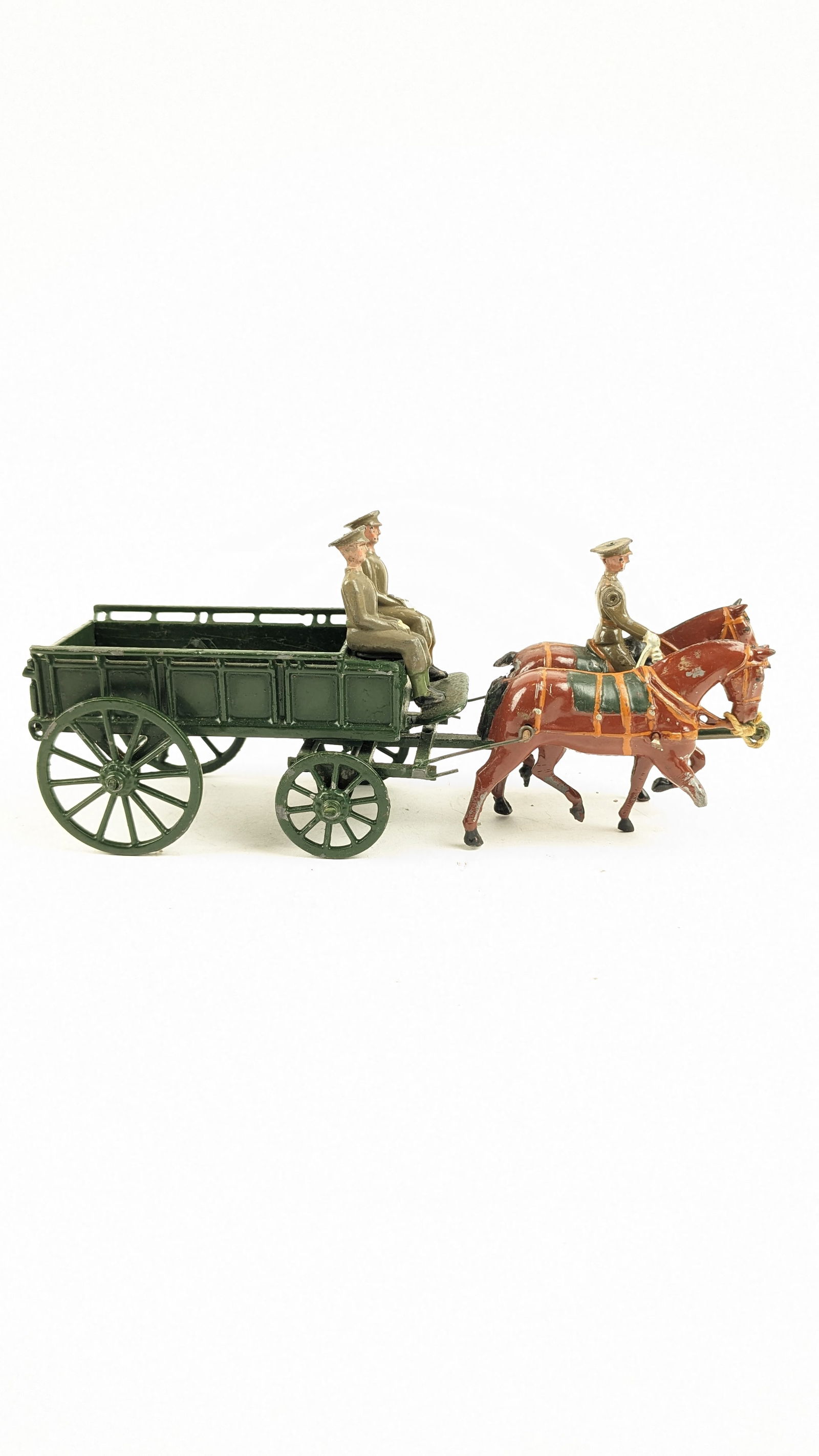 Britains #146A Army Service Corps Wagon Khaki (1 of 1)