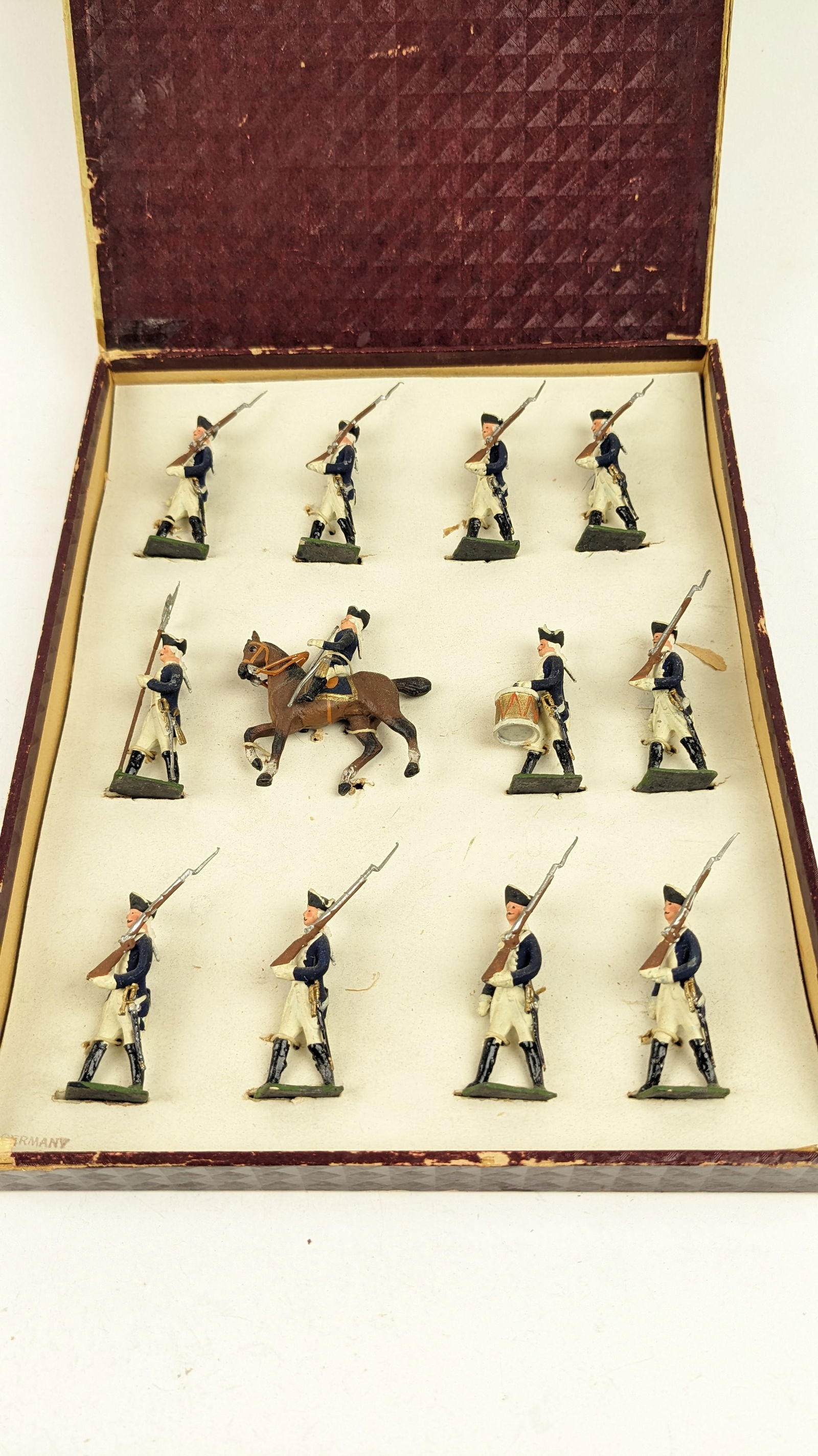 Heyde Washington Troops: Size 2 12 pieces Condition Excellent Box Poor