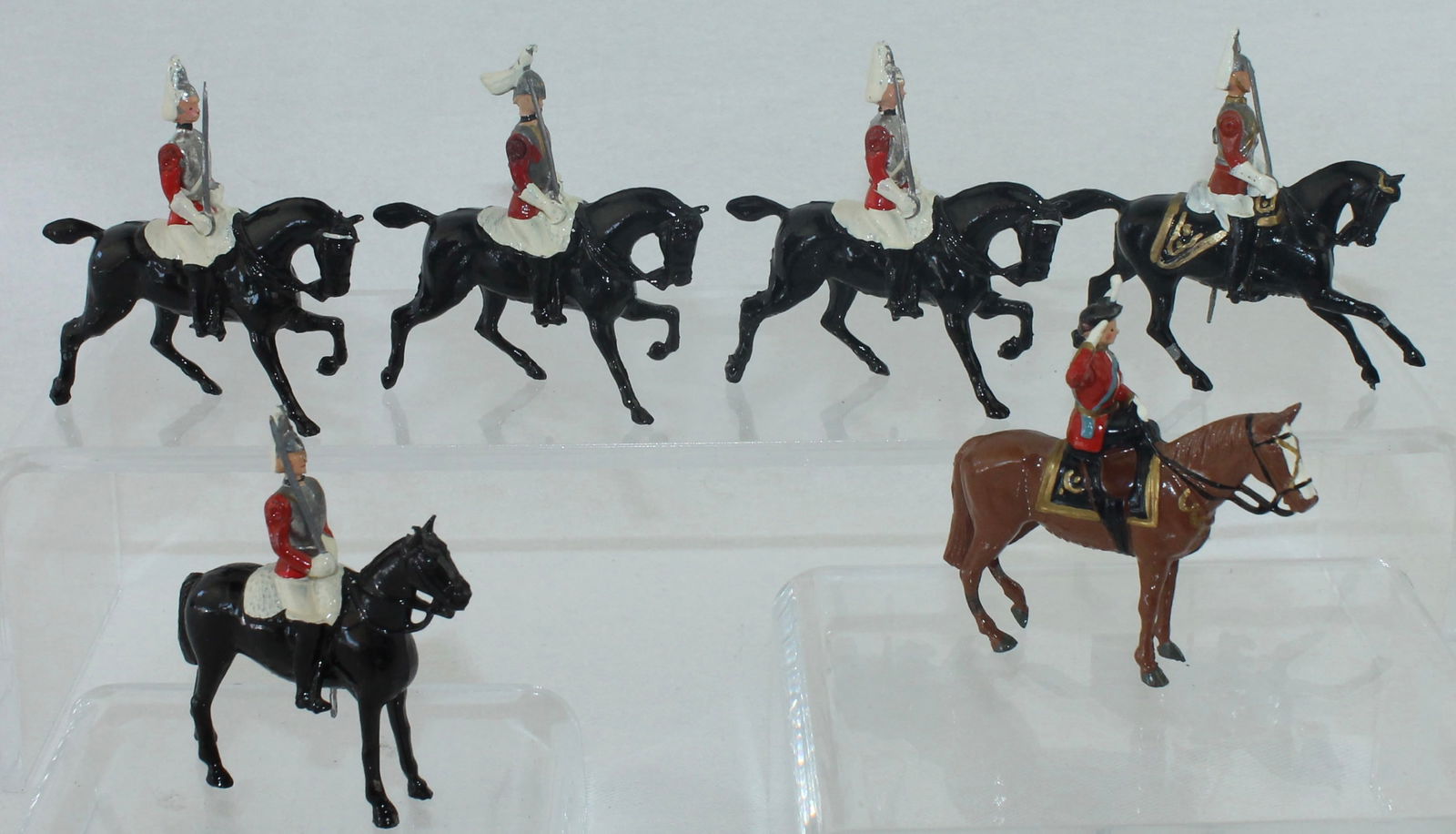 Britains Lot Queen Elizabeth and Life Guards (1 of 3)