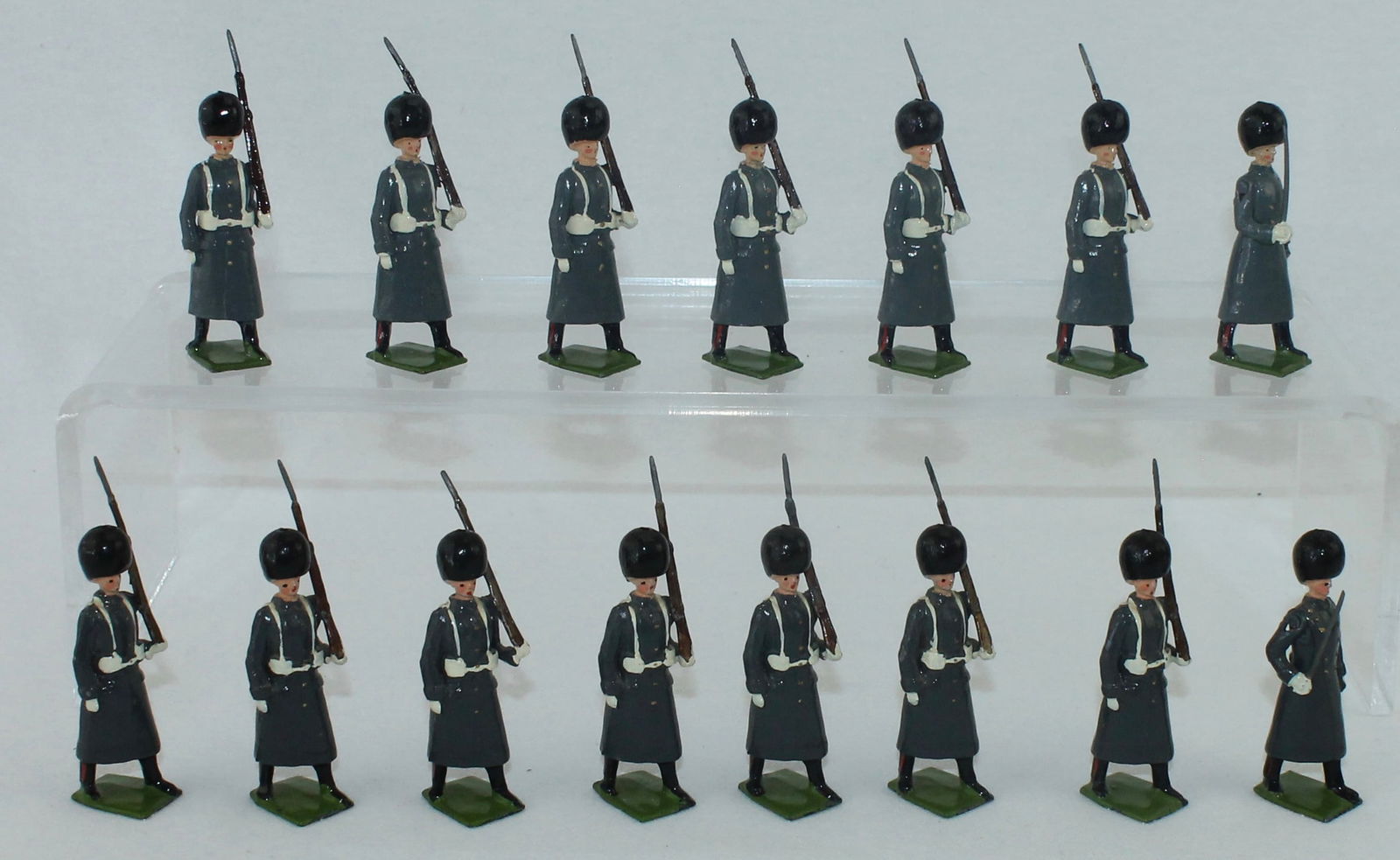 Britains Lot Guards in Great Coats (1 of 1)