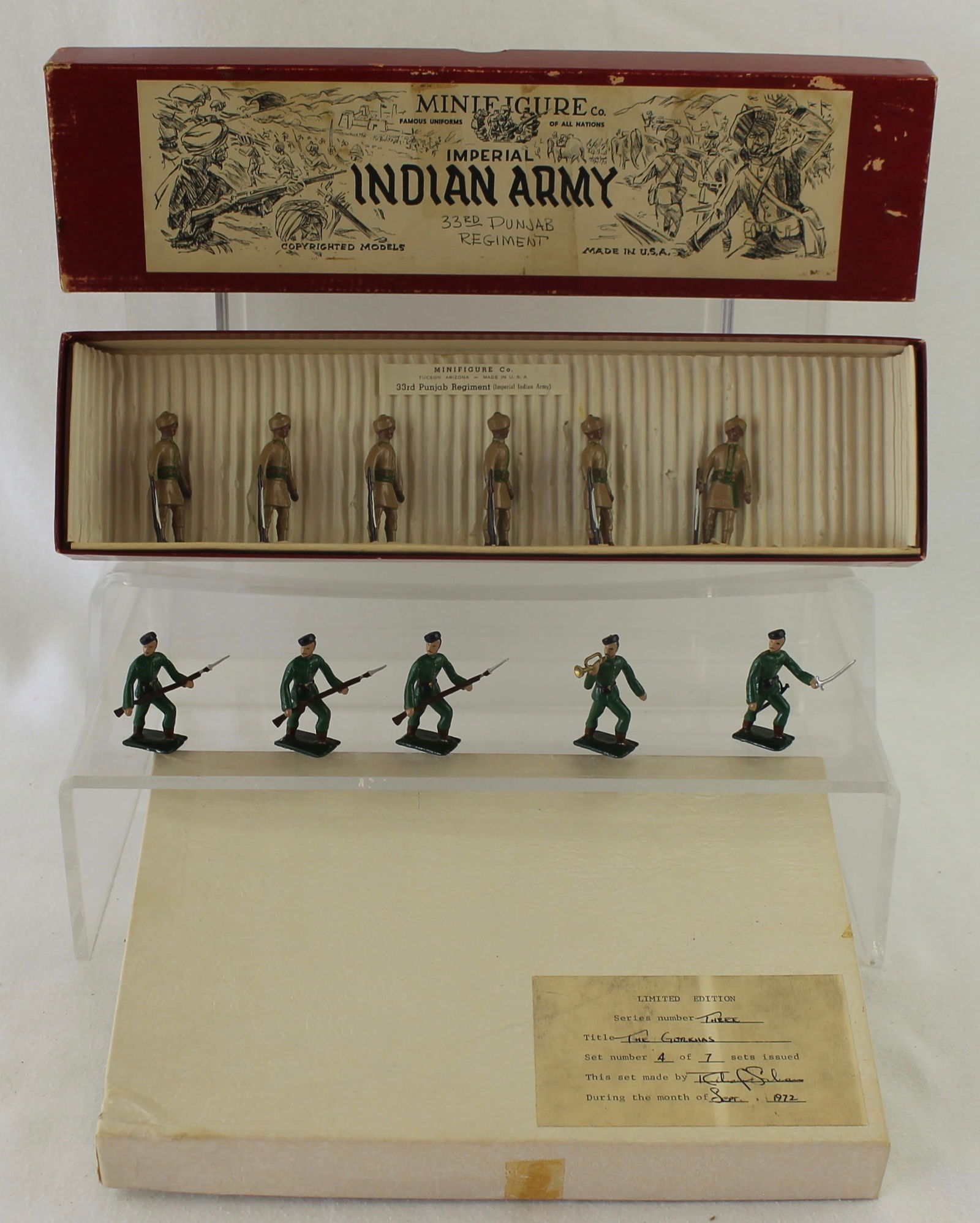 Minifigure Lot Indian Army Gurkhas (1 of 5)