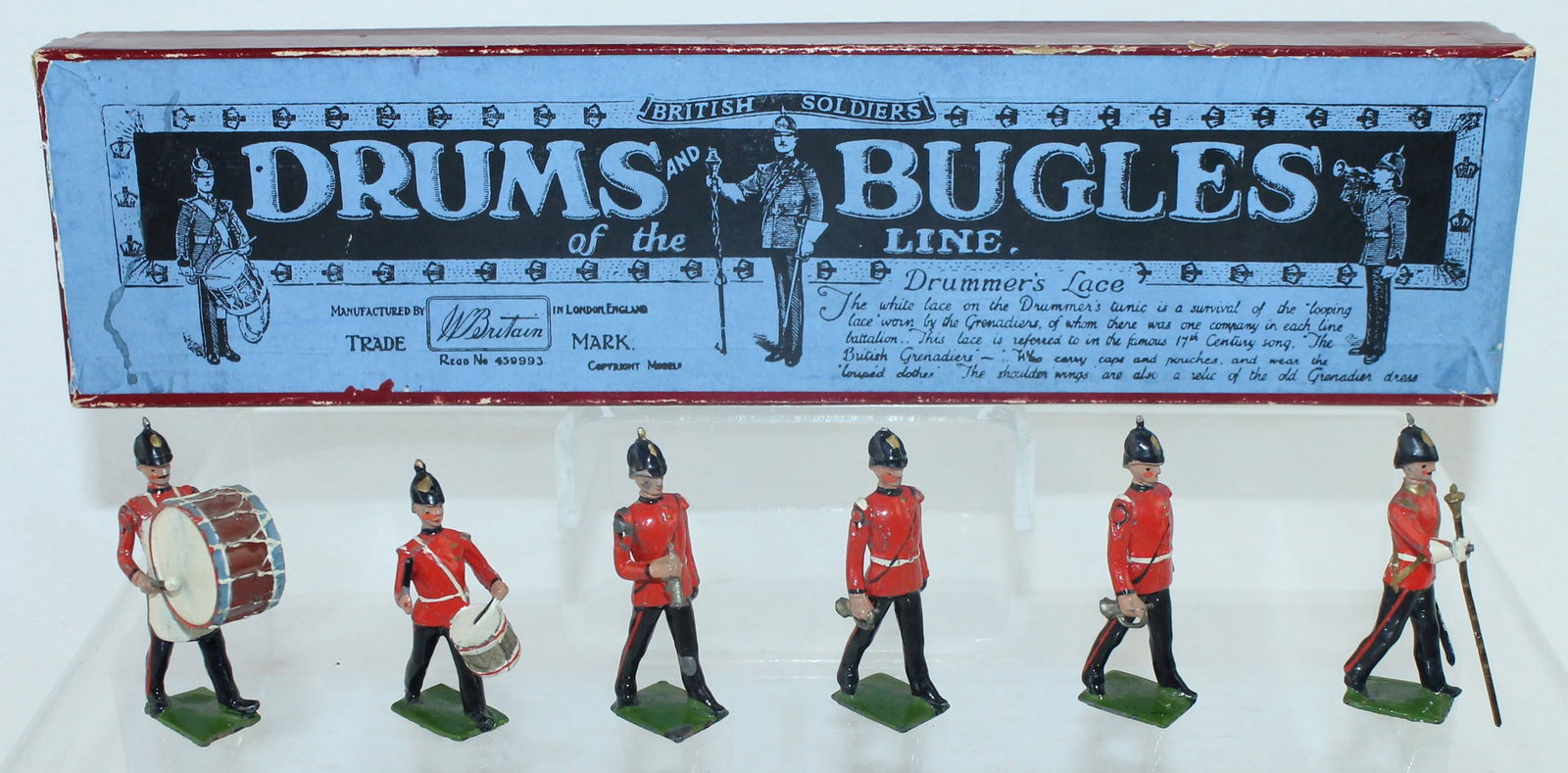 Britains Set 30 Drums and Bugles (1 of 2)