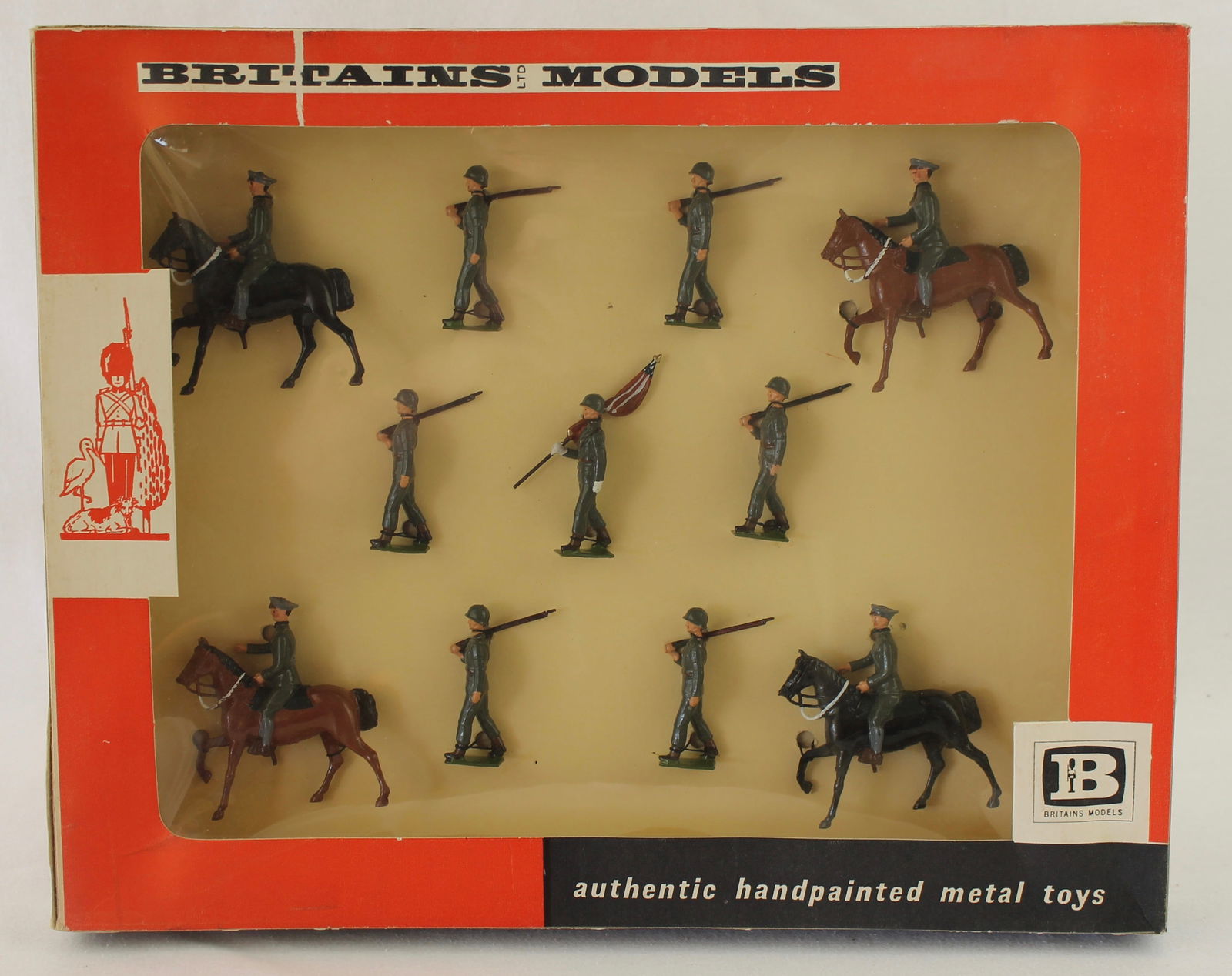 Britains Set 9380 U.S. Infantry and Cavalry (1 of 2)