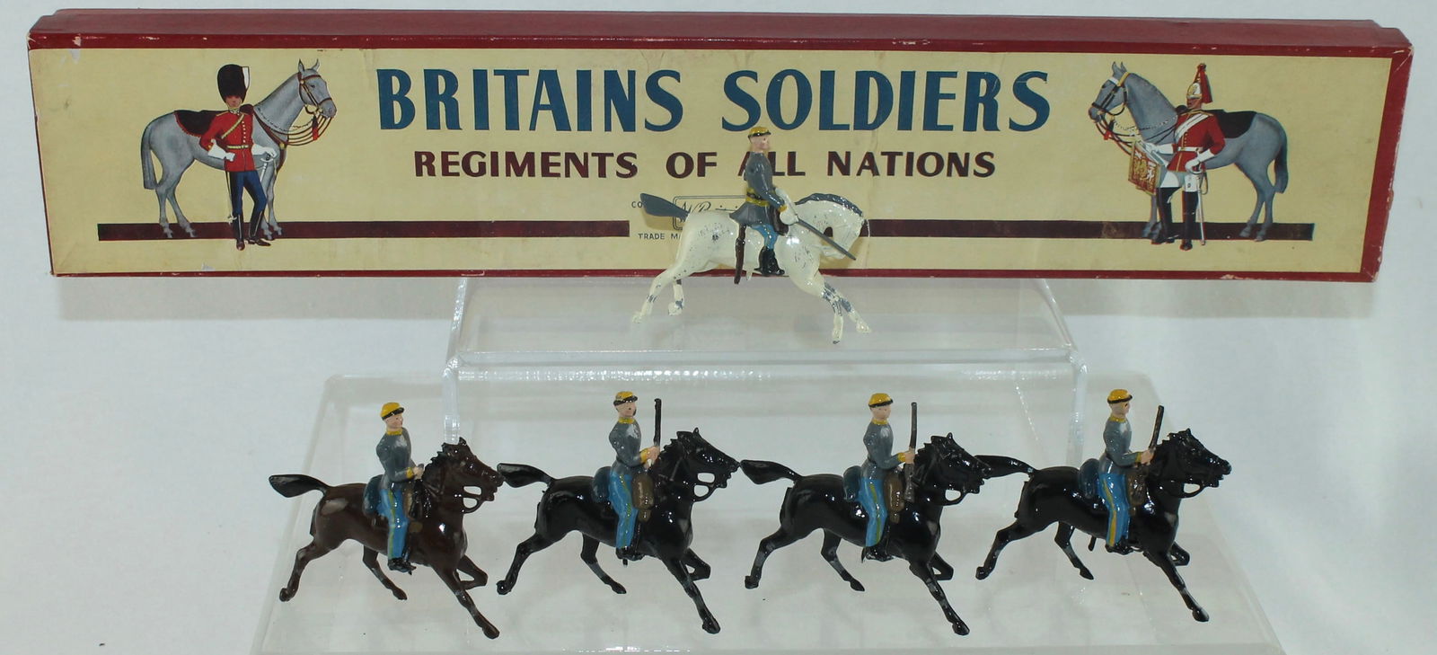 Britains Set 2055 ACW Confederate Cavalry (1 of 3)