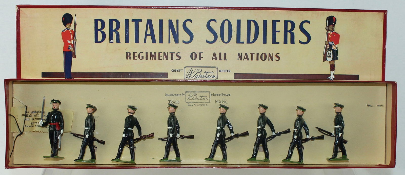 Britains Set 2088 Duke of Cornwall's Infantry (1 of 1)