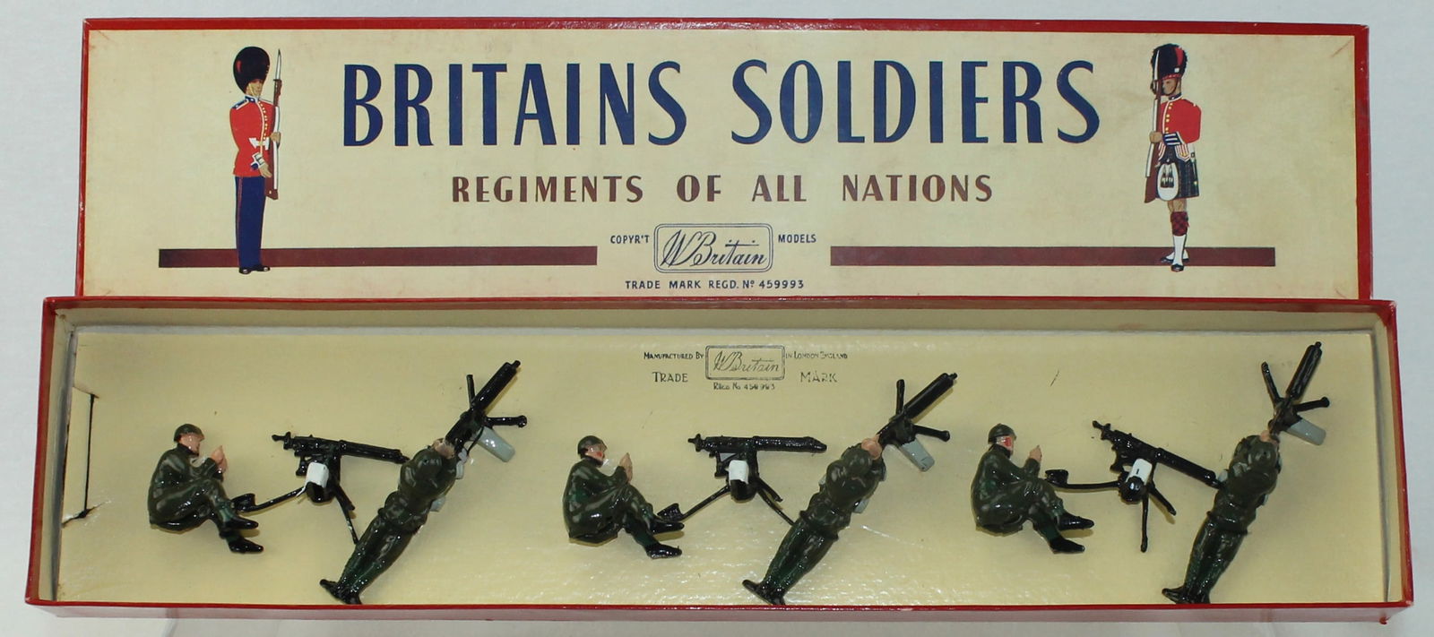 Britains Set 1318 British Machine Gunners (1 of 1)