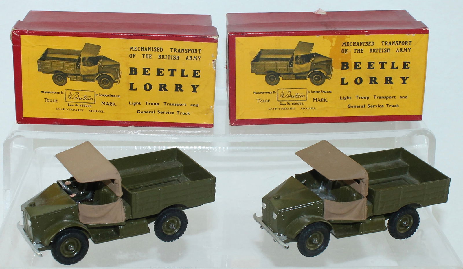 Britains Lot 1877 Beetle Lorry with Driver (1 of 4)