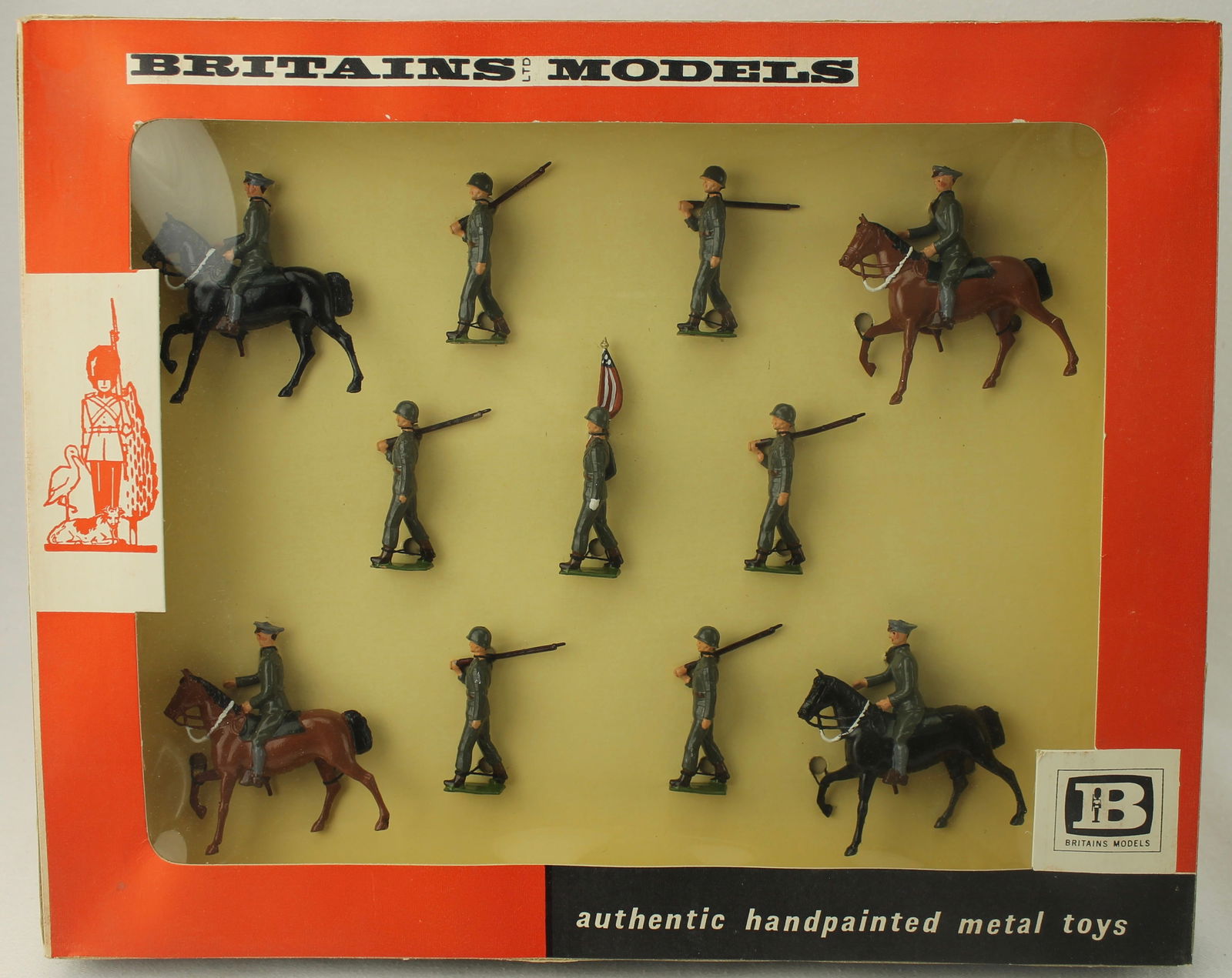Britains Set 9380 U.S. Infantry and Cavalry (1 of 2)