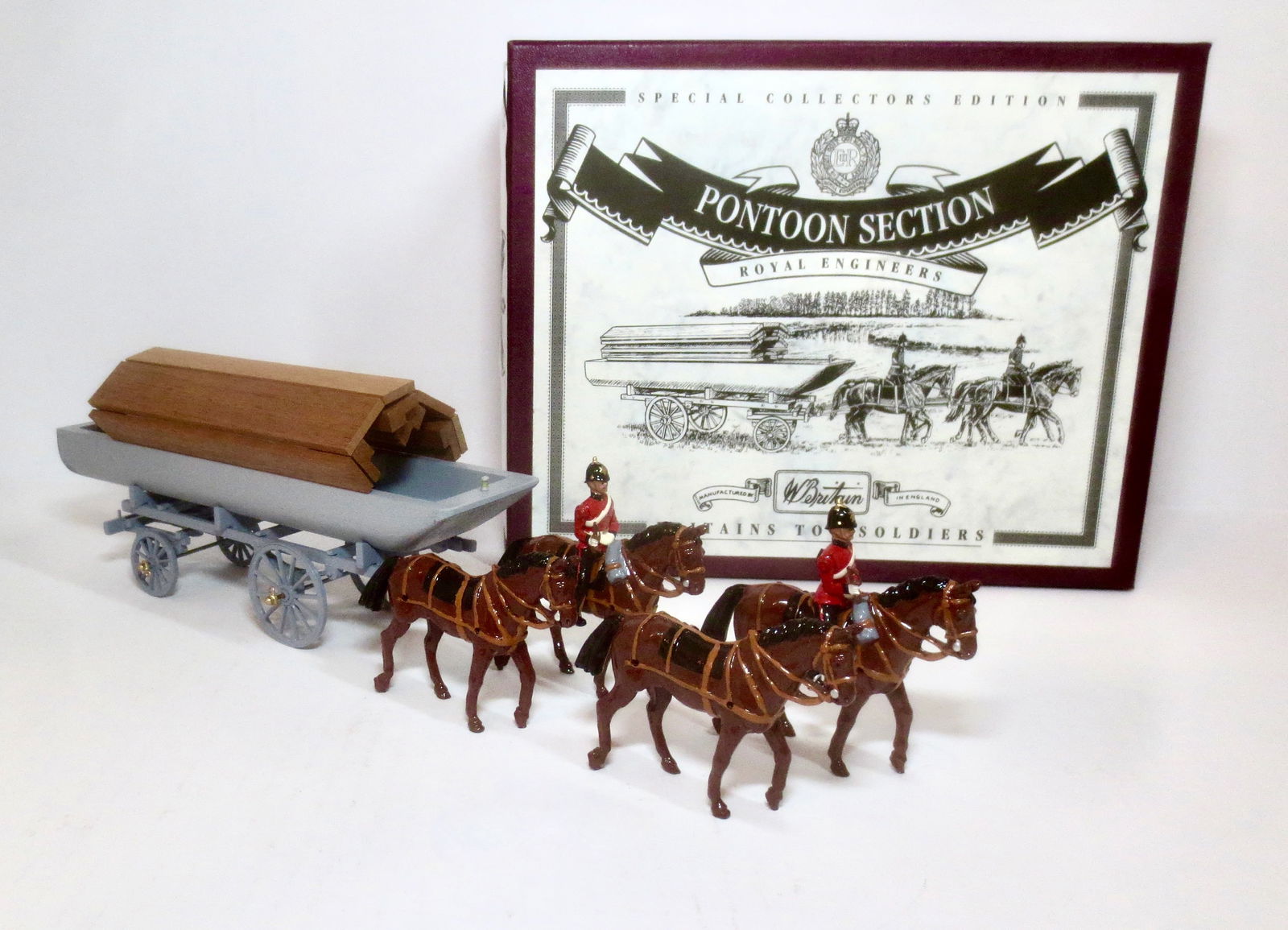 Britains #5962 Royal Engineers Pontoon Section (1 of 1)