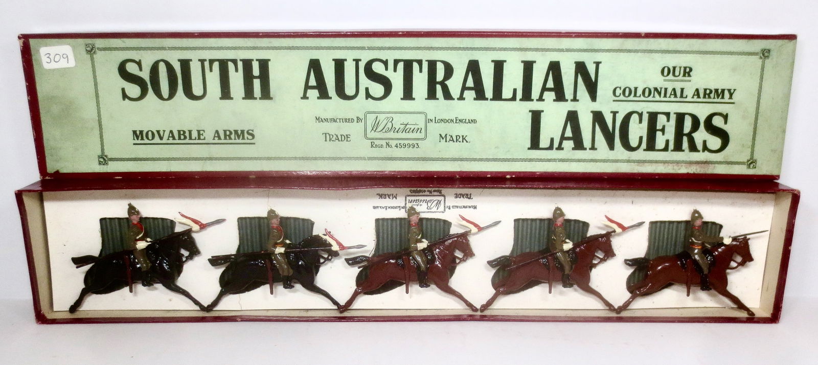 Britains RARE #49 South Australian Lancers (1 of 1)