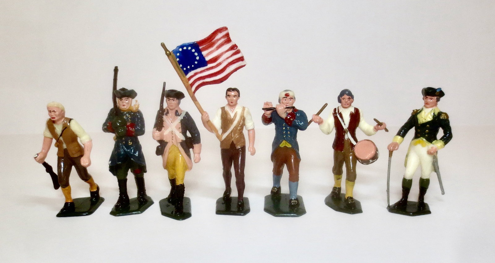 Marx Plastic American Revolution Figures (1 of 1)