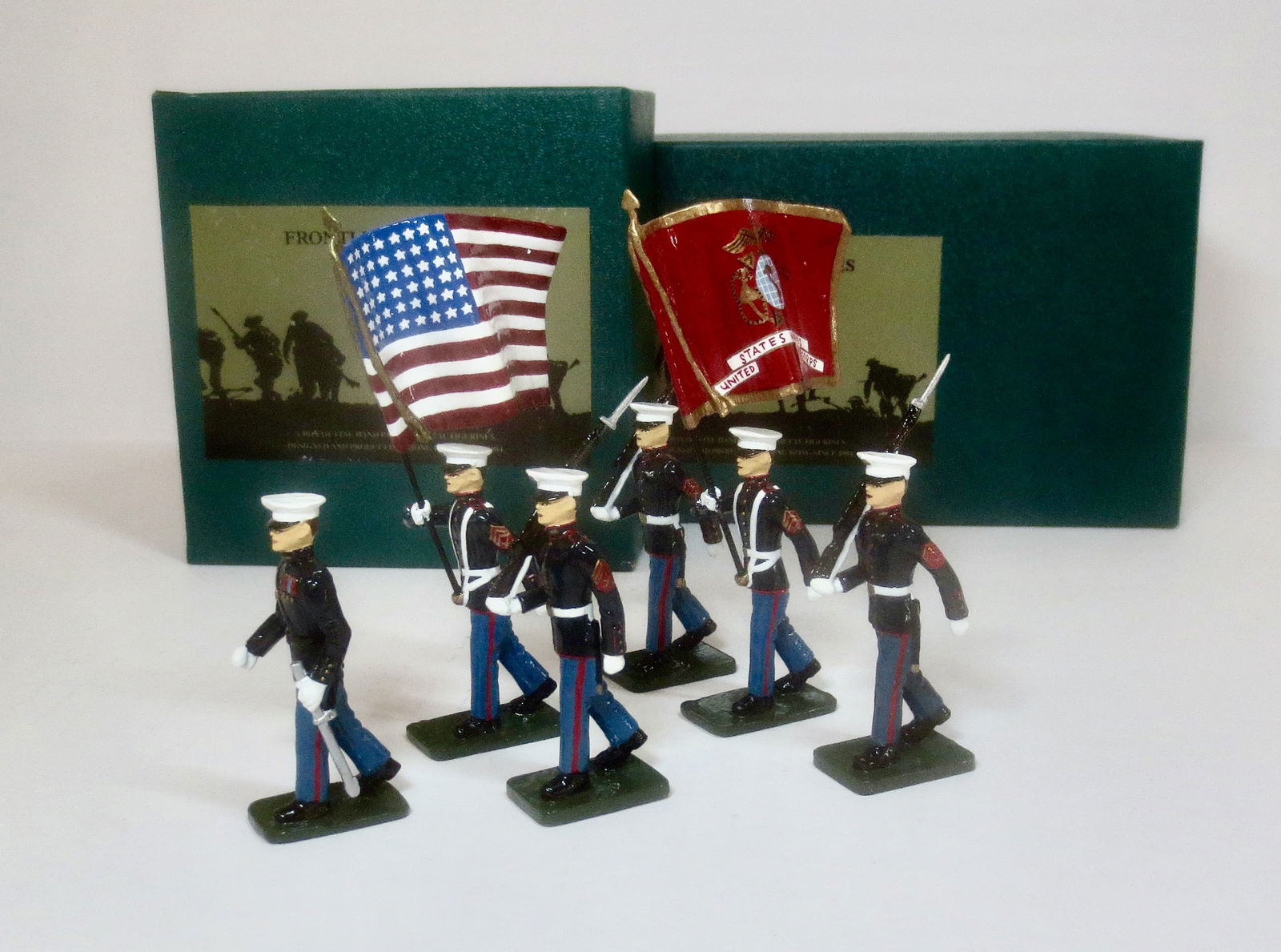 Frontline #PD01 U.S. Marines Officer & NCO (1 of 1)