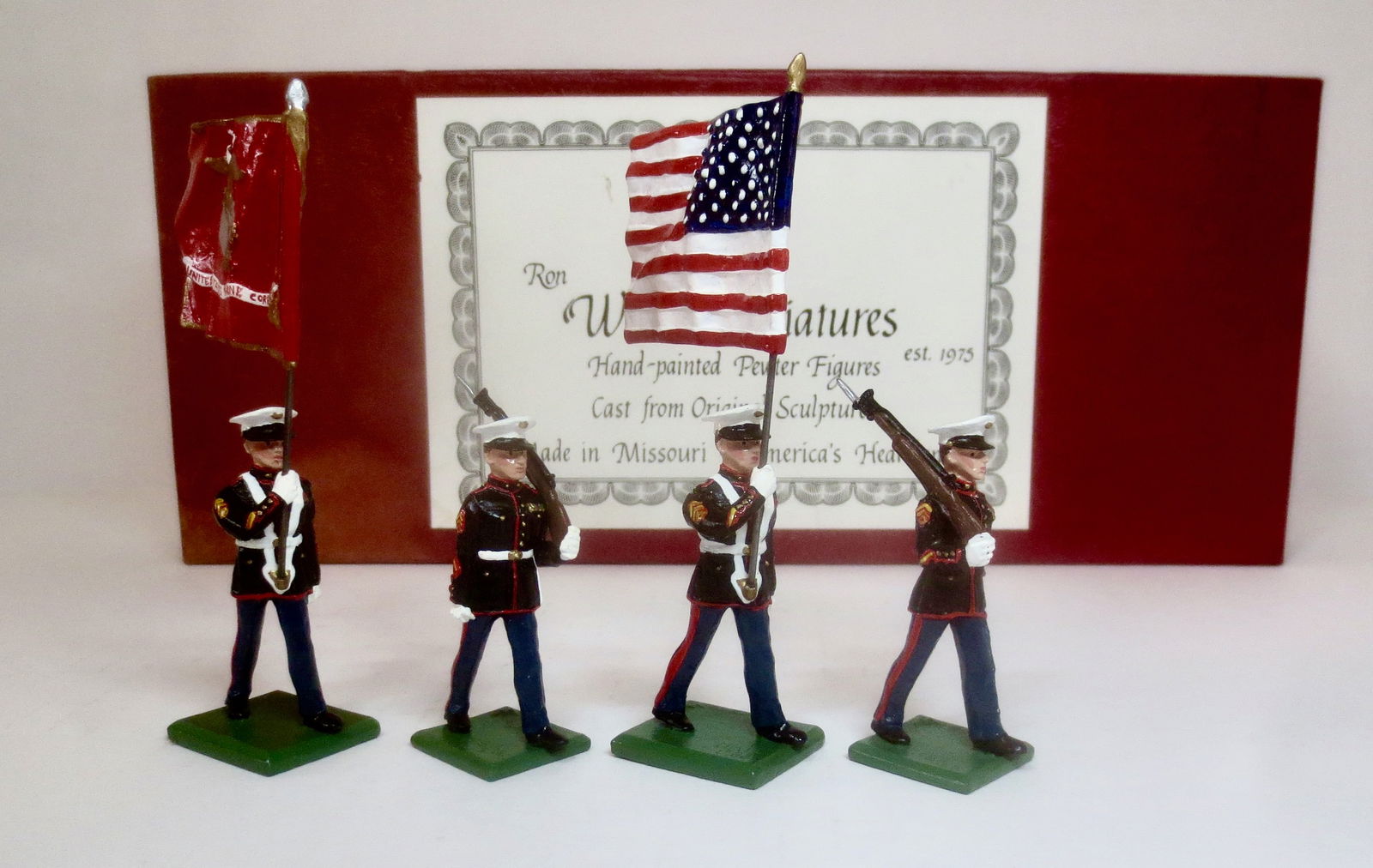 Ron Wall #40 U.S. Marine Corps Color Guard (1 of 1)