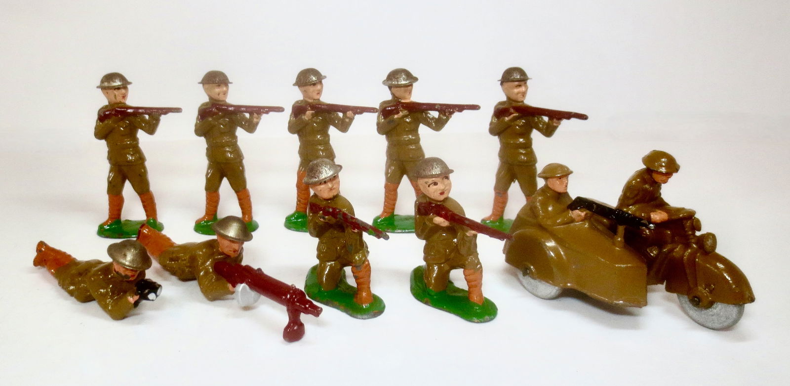 Dimestore U.S. Infantry & Motorcycle Assortment (1 of 1)