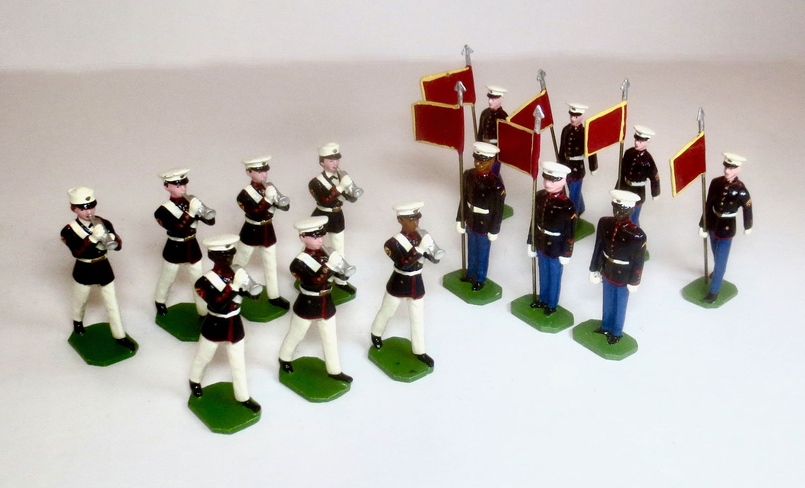 Ducal U.S. Marines Band & Standard Bearers (1 of 1)