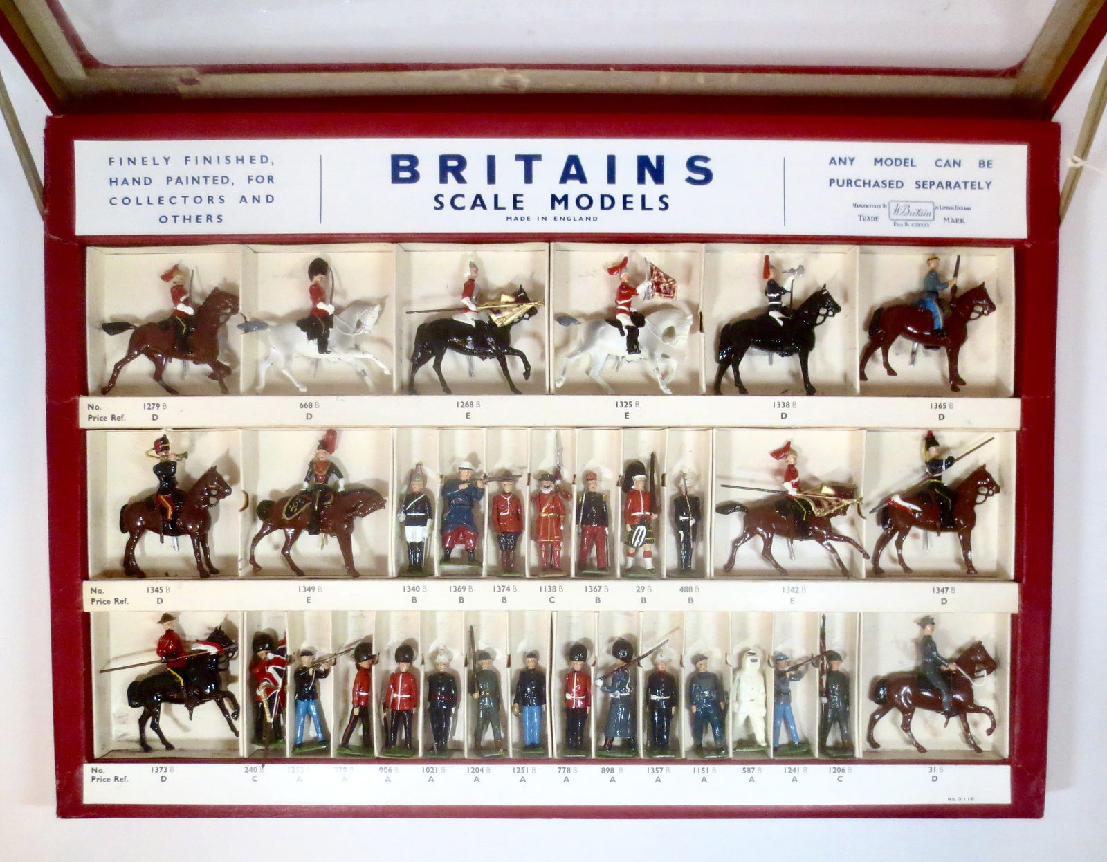 Britains #3/116 RARE Picture Pack Counter Display (1 of 1)