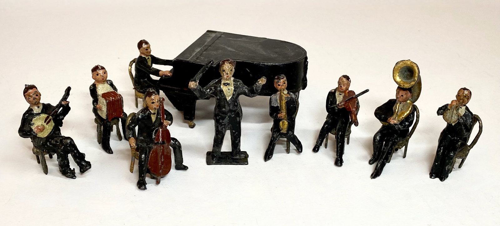 Charbens "Jacks Band": Complete set. 10 pieces. Excellent to good condition. Unboxed.