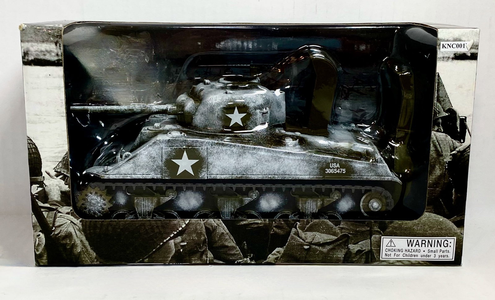 "KnC" D-Day Sherman Tank: Near mint condition. Box excellent.