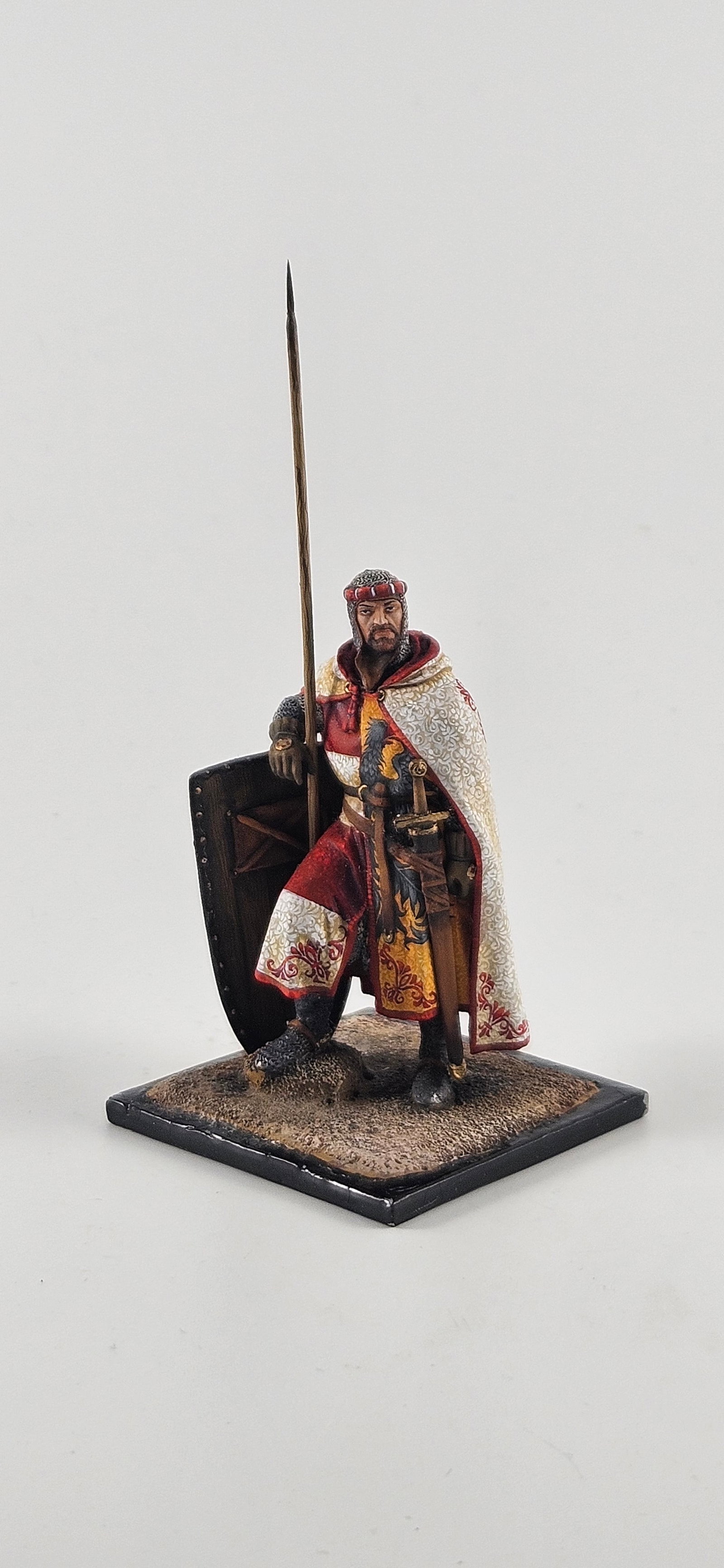 AeroArt St. Petersburg Nevskaya Knight 13th Centur: AeroArt Military Miniatures - The St. Petersburg Collection #RV 11 - Nevskaya Miniatures Tatiana Gepchencko Highest Quality - Knight 13th Century. Excellent, unboxed, 1 piece.