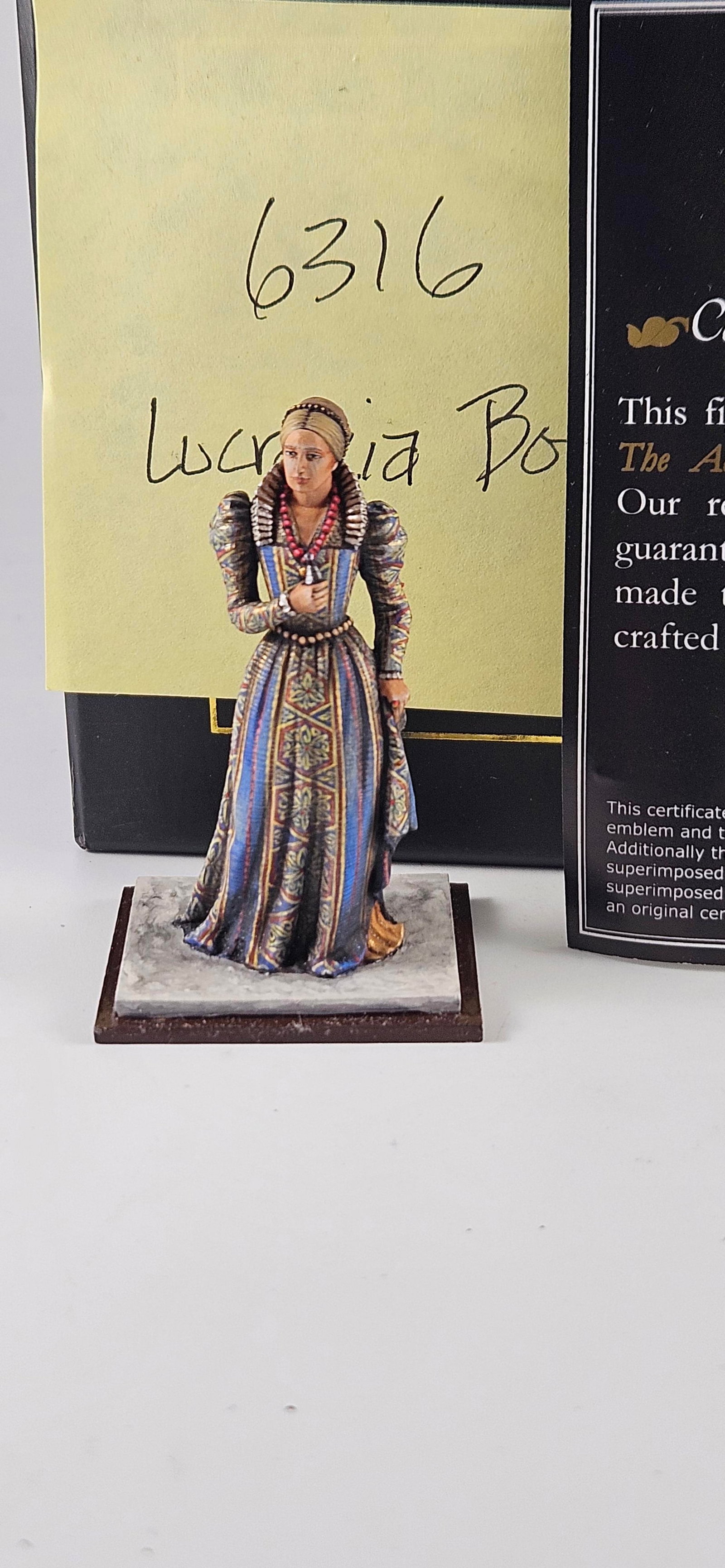 AeroArt St. Petersburg Lucrezia Borgia: AeroArt Military Miniatures - The St. Petersburg Collection #6316 - Lucrezia Borgia, Excellent, Boxed. 1 piece