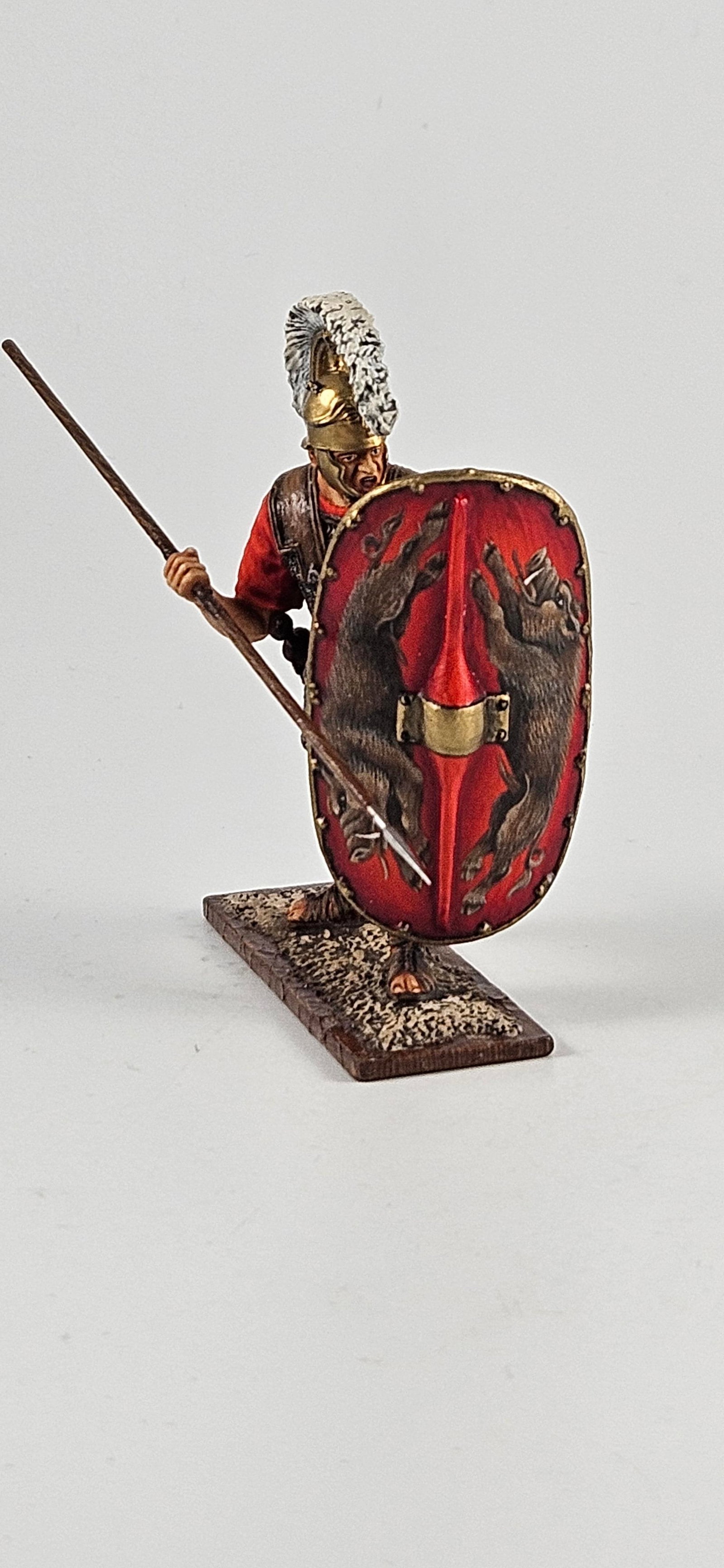 AeroArt St. Petersburg Roman Hastatus: AeroArt Military Miniatures - The St. Petersburg Collection #RO 20 - Roman Hastatus with Spear. Excellent, unboxed, 1 piece.