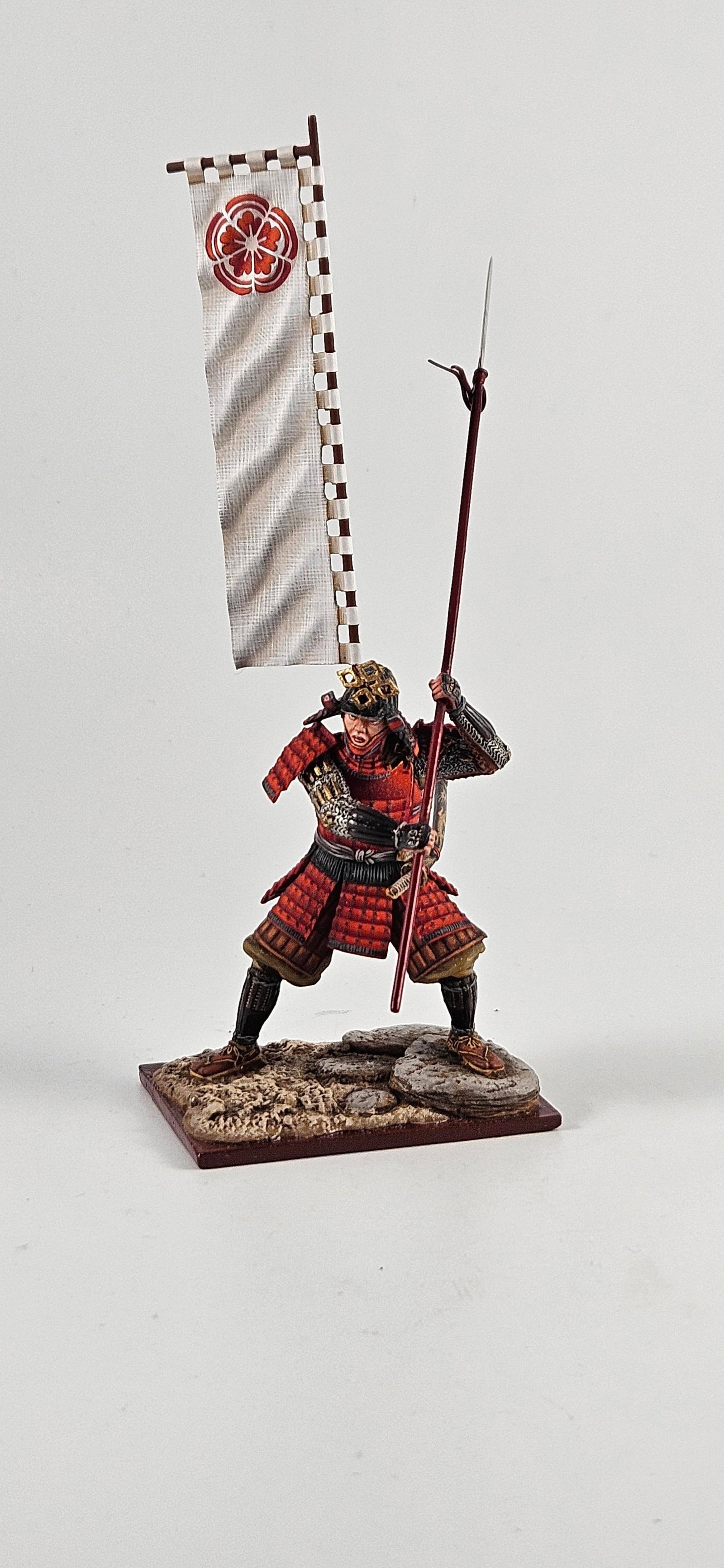 AeroArt St. Petersburg Samurai in Battle: AeroArt Military Miniatures - The St. Petersburg Collection #6170 - Samurai in Battle. Excellent, unboxed, 1 piece. Very Rare.
