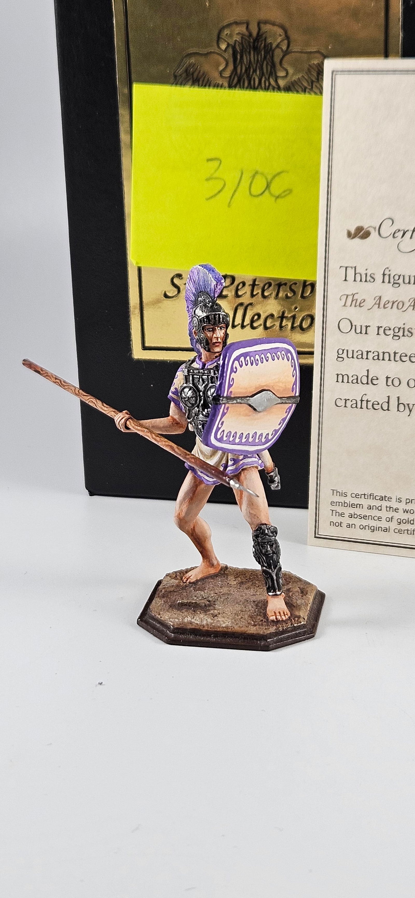 AeroArt St. Petersburg Samnite Warrior with Spear (1 of 4)