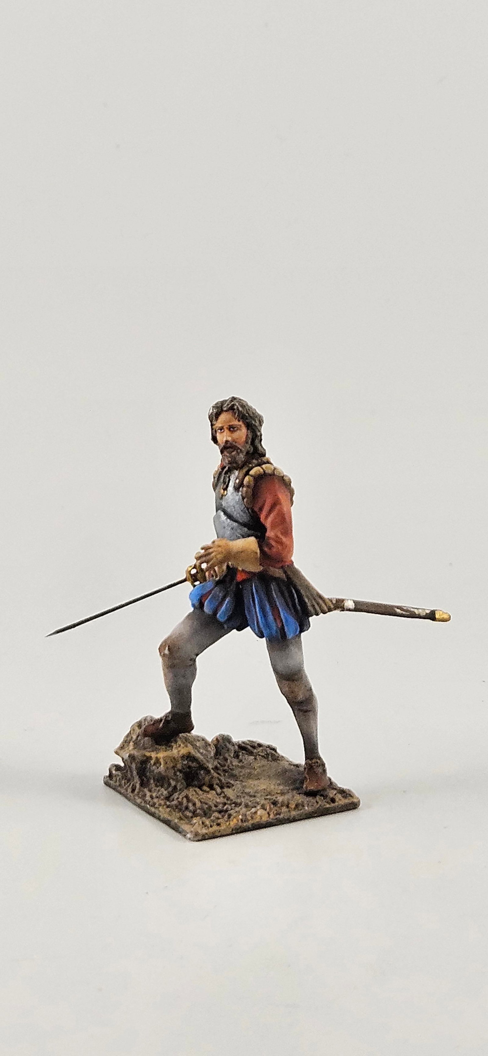 Lead Army St. Petersburg Italian Renaissance: Lead Army St. Petersburg Russia. Italian Renaissance Commander with sword. Excellent condtion 1 piece