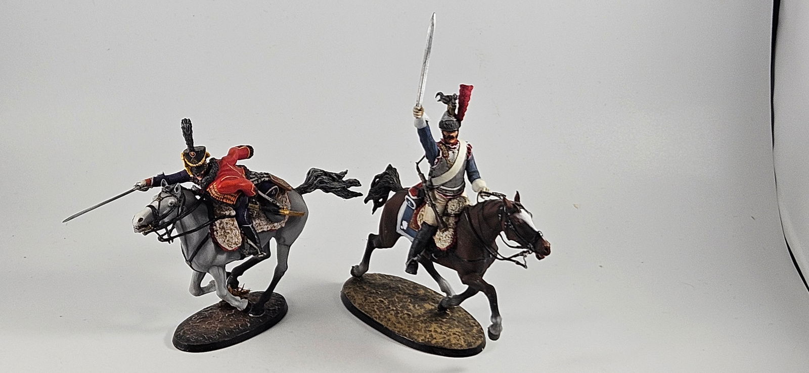 HM Arsenyev Napoleonic Mtd. Hussar & Cuirassier (1 of 4)