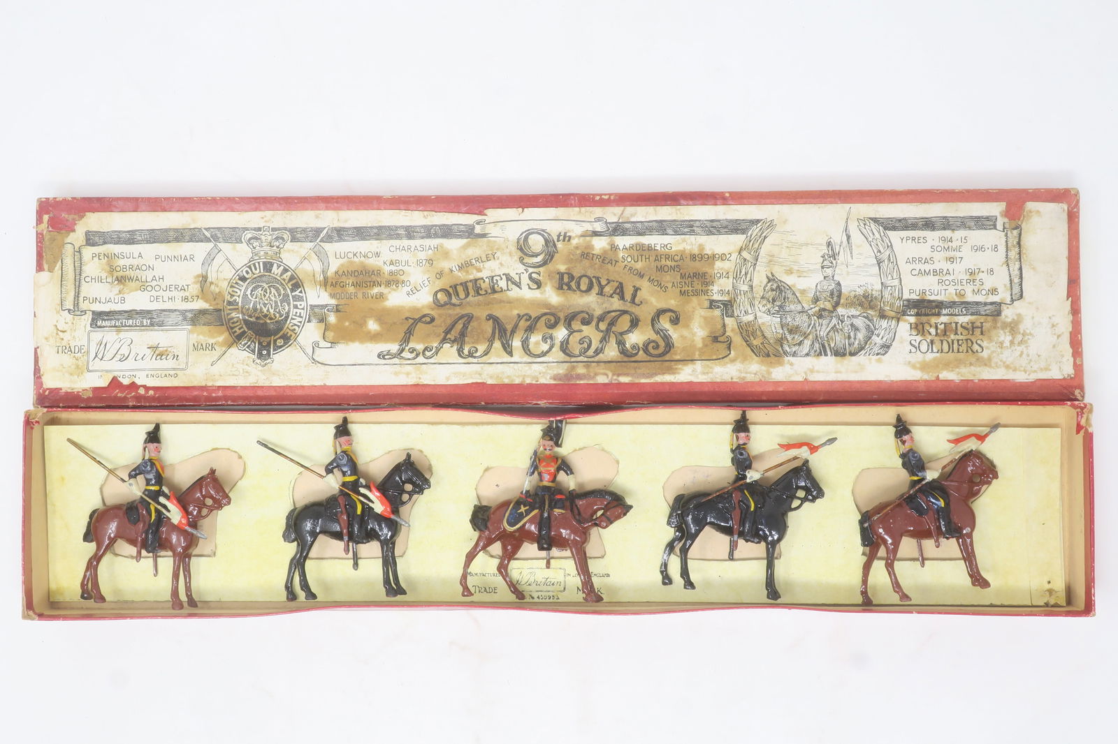 Britains set #24 Queen's Royal Lancers (1 of 1)