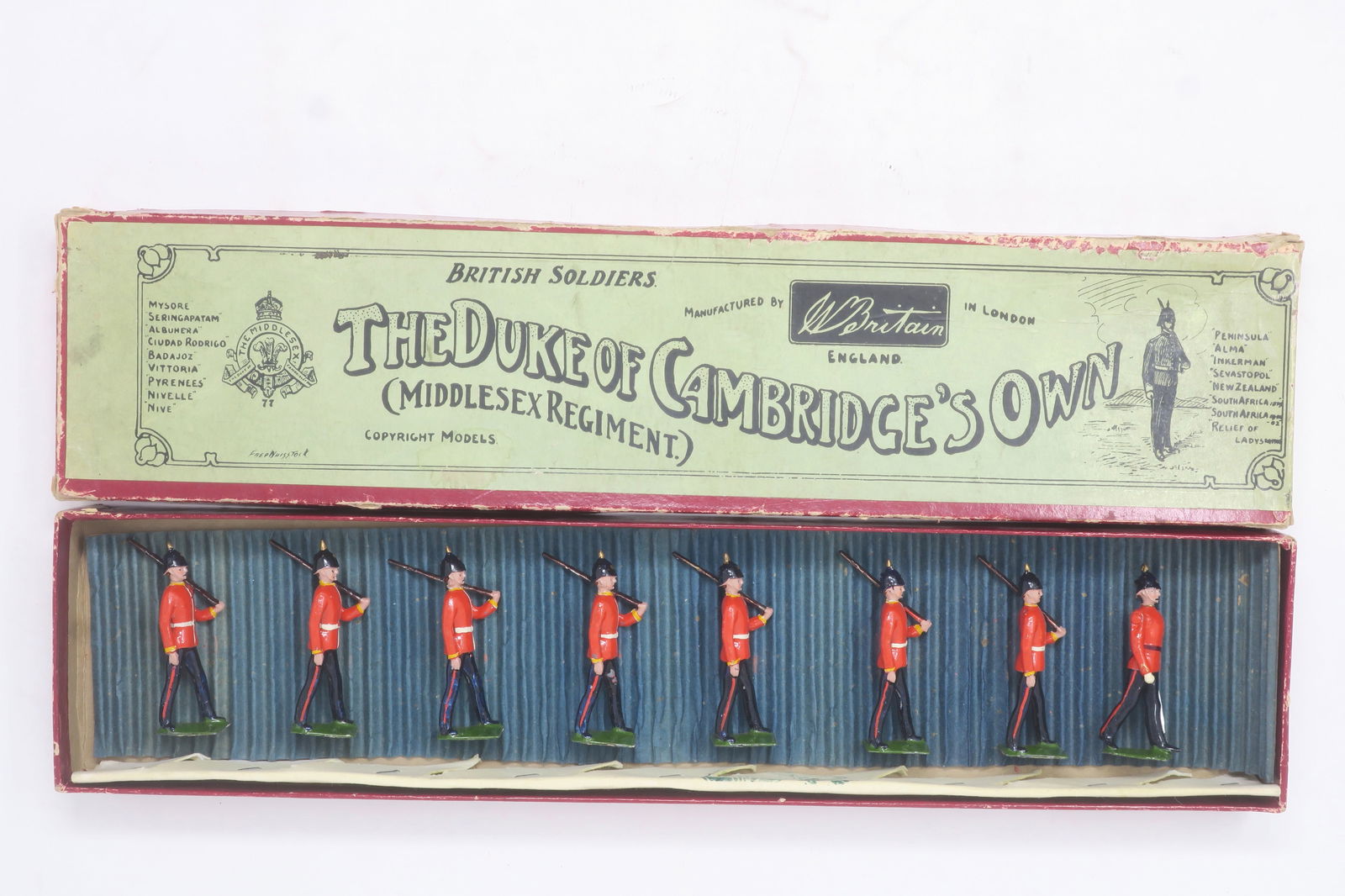 Britains set #76 Middlesex Regiment (1 of 1)