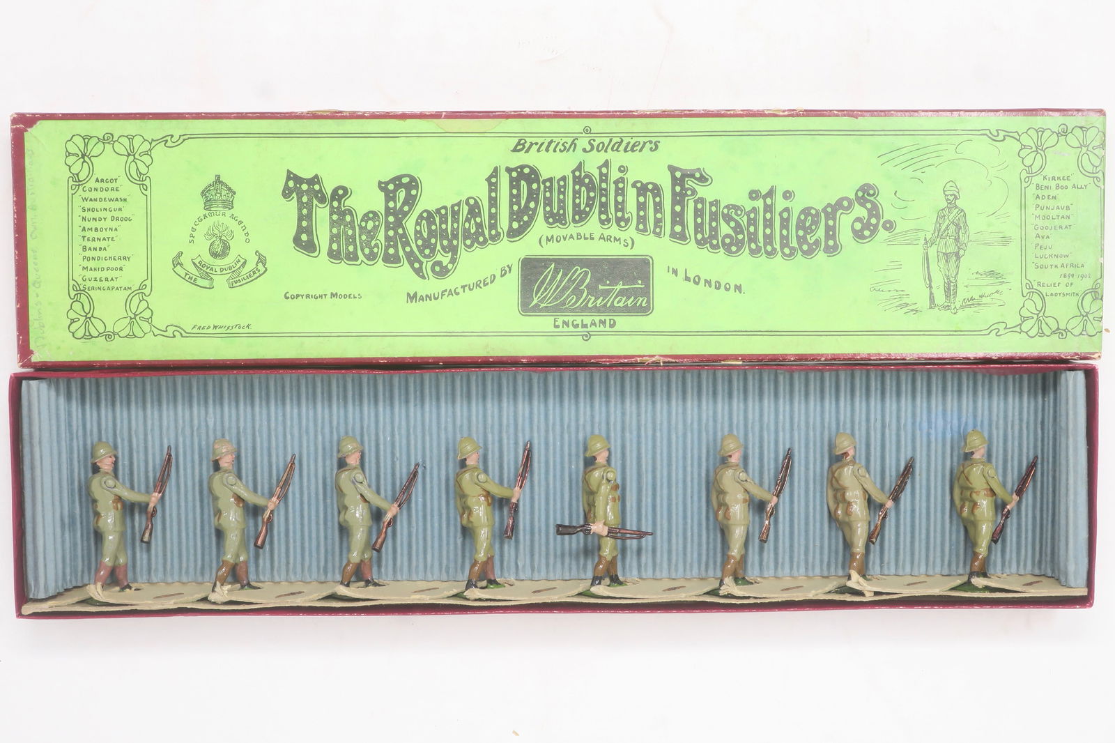Britains set #109 Royal Dublin Fusiliers (1 of 1)