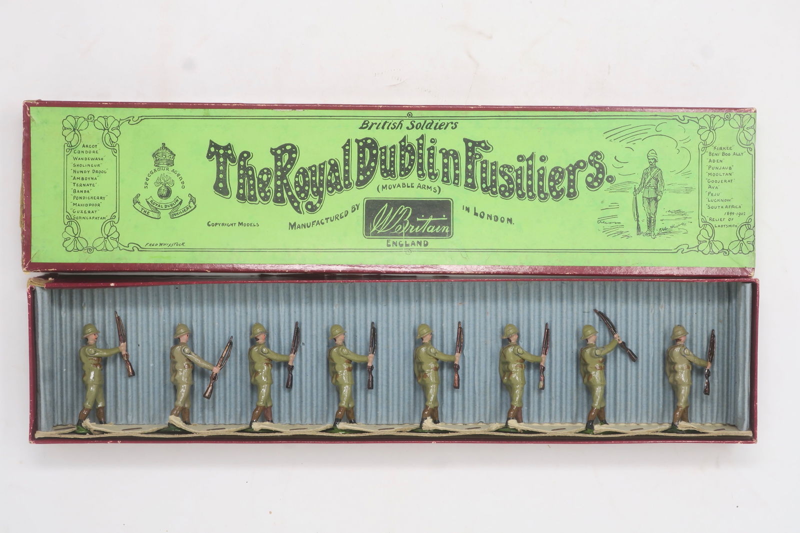 Britains set #110  Devonshire Regiment (1 of 1)