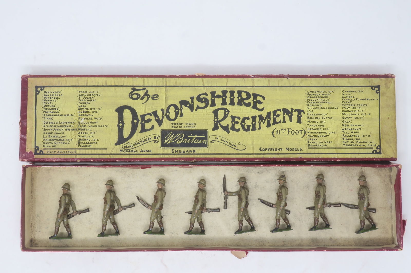 Britains set #110 Devonshire Regiment (1 of 1)