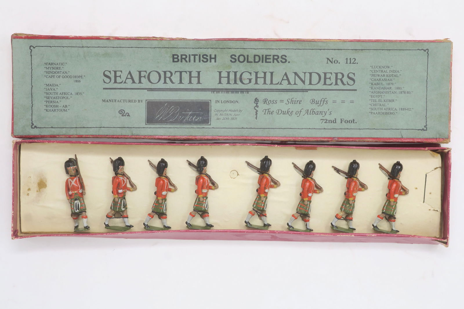 Britains set #112 Seaforth Highlanders (1 of 1)