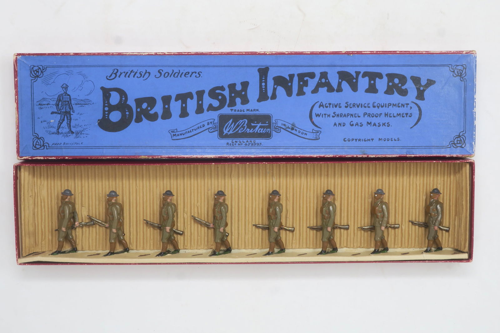 Britains set #258 British Infantry (1 of 1)