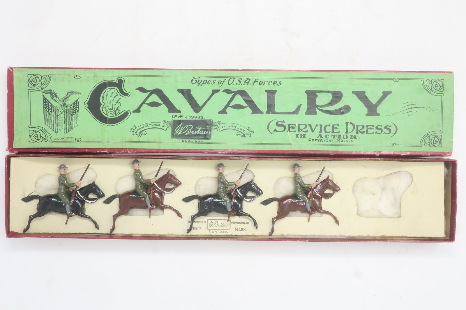 Britains set #276  US Cavalry in Action (1 of 1)