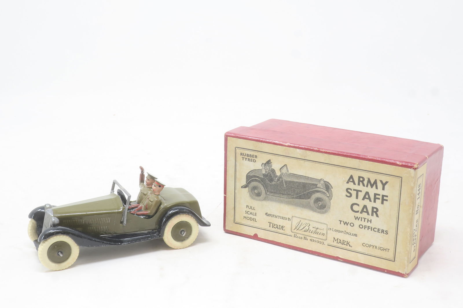 Britains set #1448 Army Staff Car (1 of 1)
