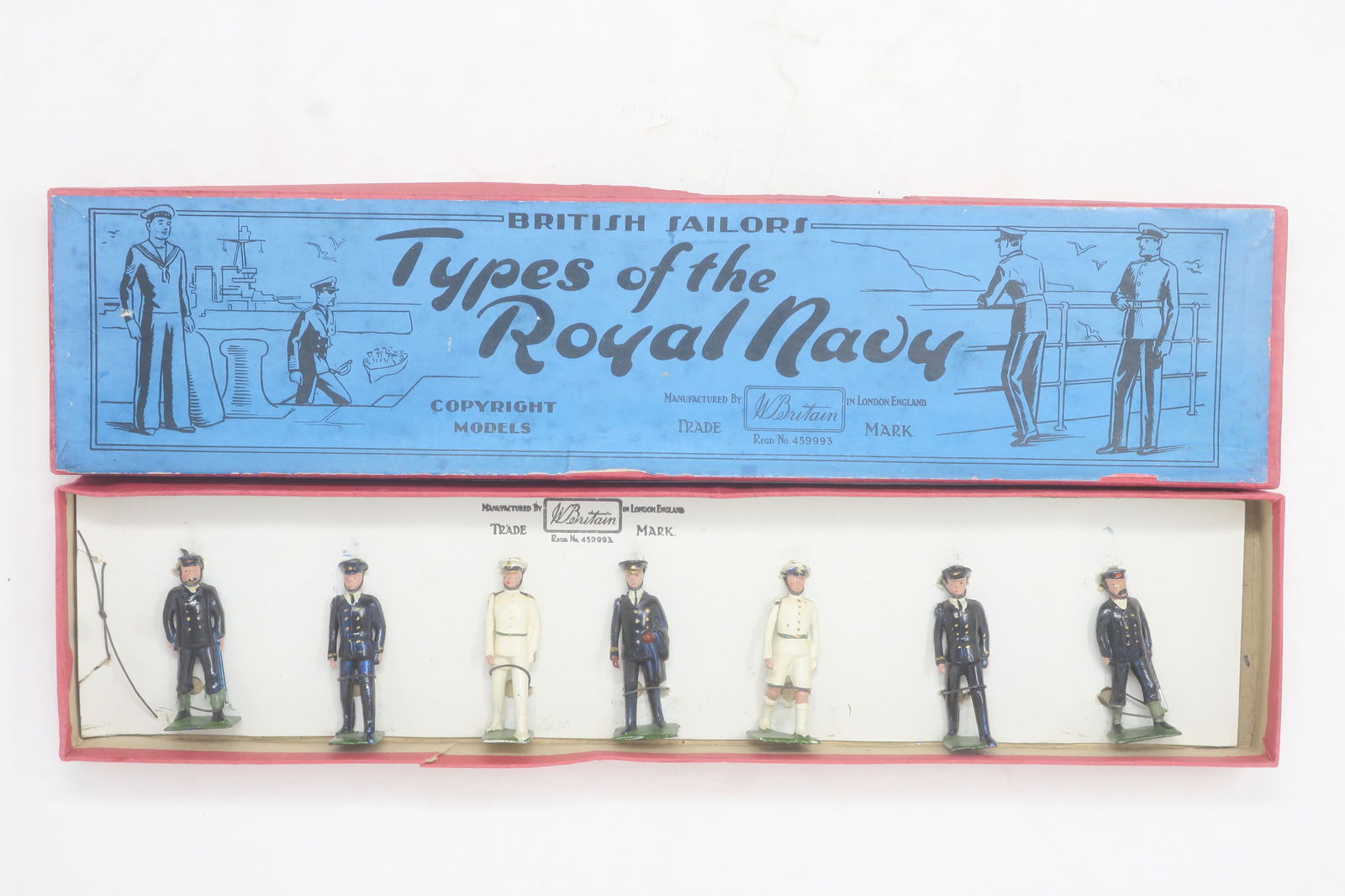 Britains set #1911  RN Officers (1 of 1)