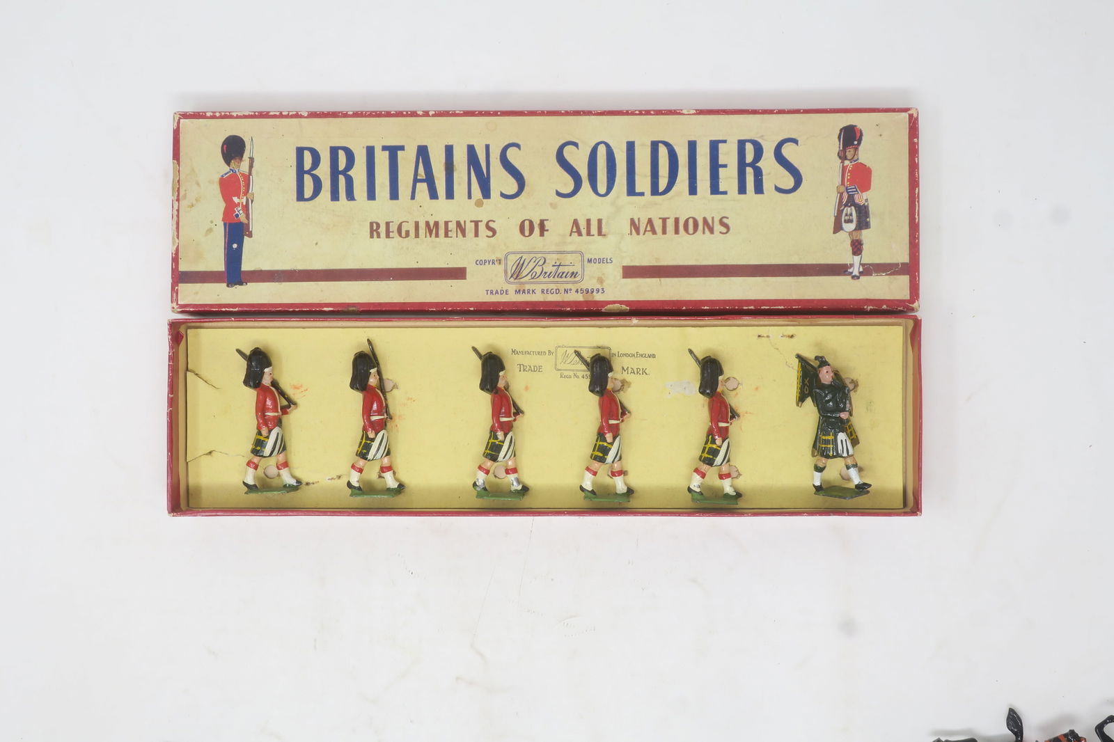Britains set #77, Gordon  Highlanders (1 of 1)