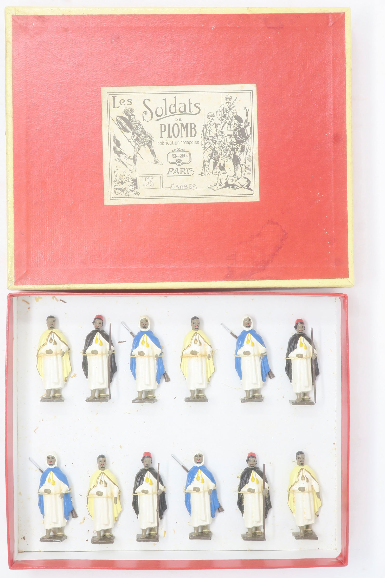 CBG Mignot Arabs: 12 figures in original box; Excellent