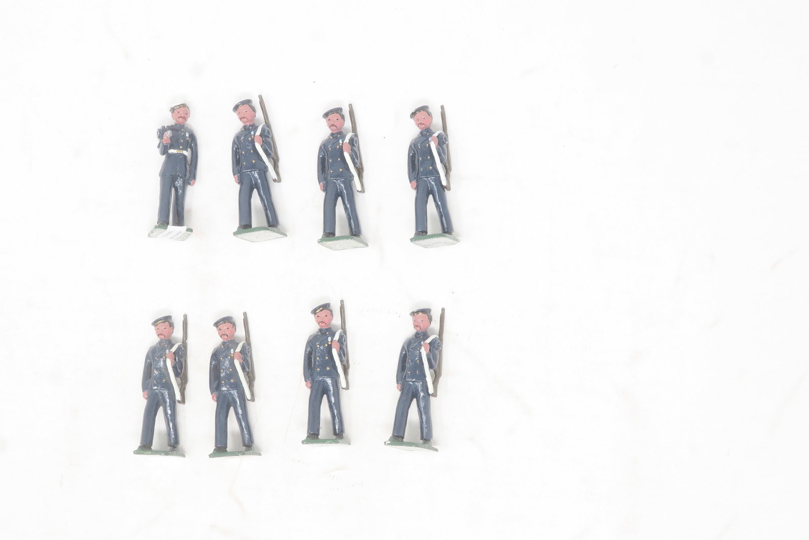 Nostalgia set #114 The Malta Militia: Division, Submarine Engineers, Royal Engineers (1897), 8 figures including officer; Excellent