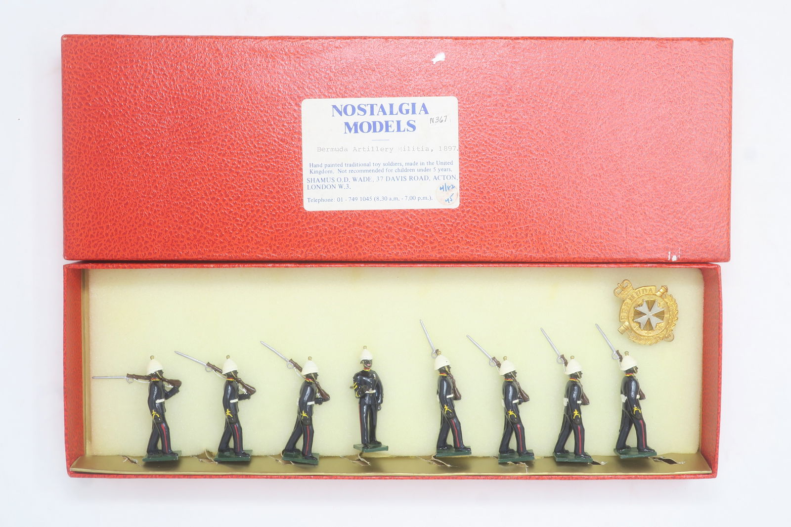 Nostalgia set #367 Bermuda Artillery (1 of 1)